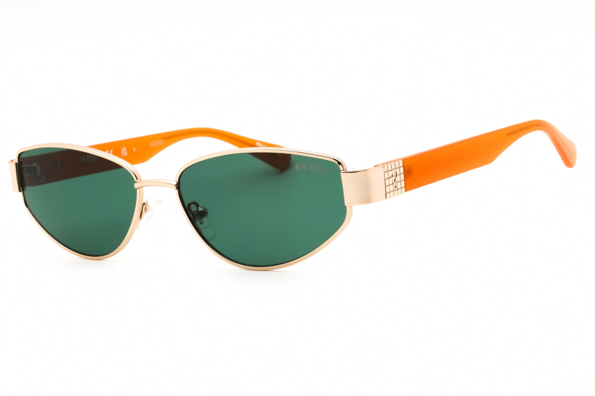 Gafas color verde y dorado