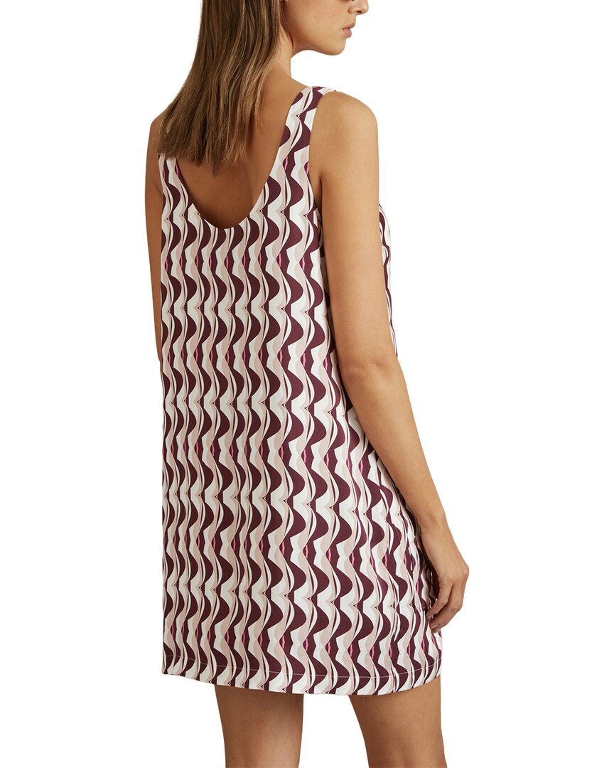Vestido corto con estampado