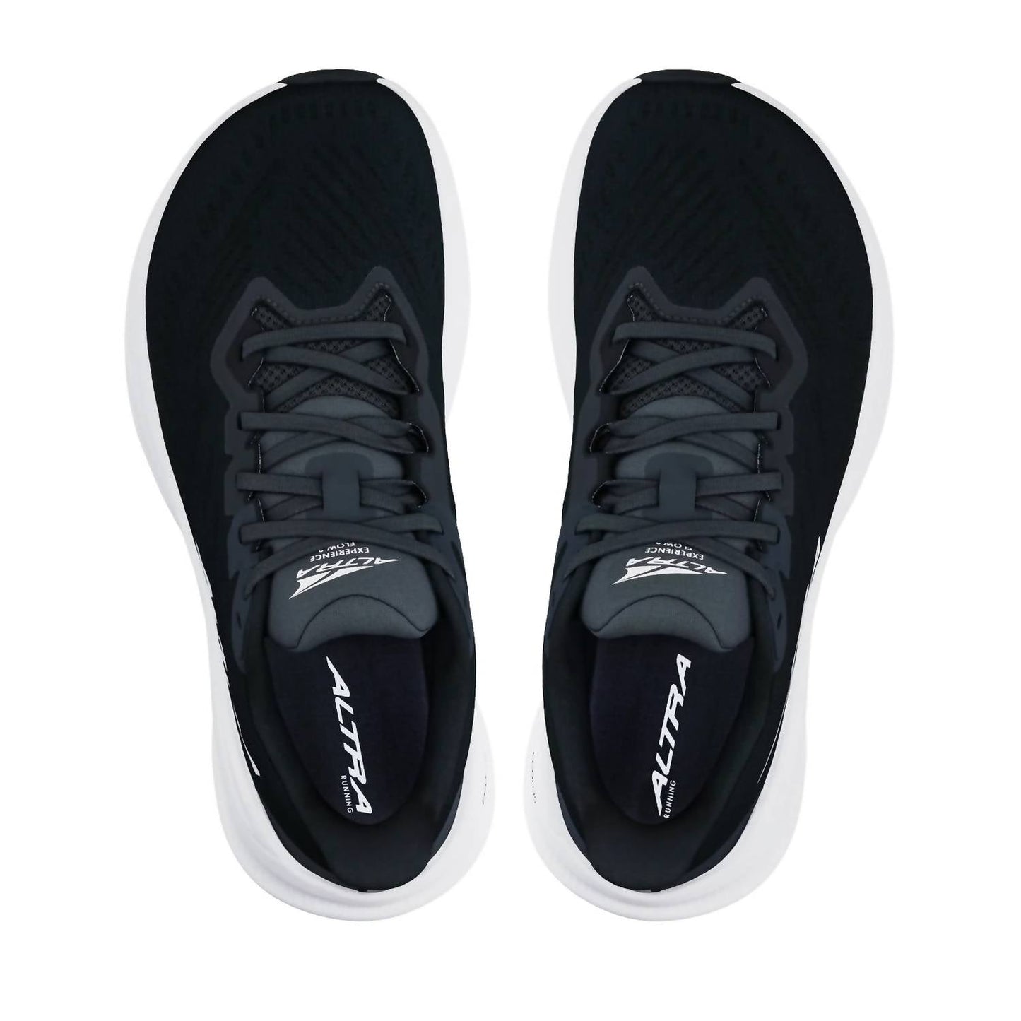 Tenis para correr de mujer color negro y blanco