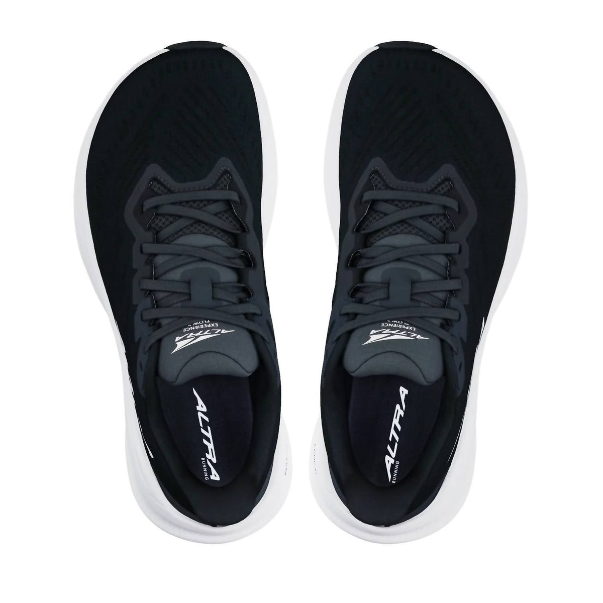 Tenis para correr de mujer color negro y blanco