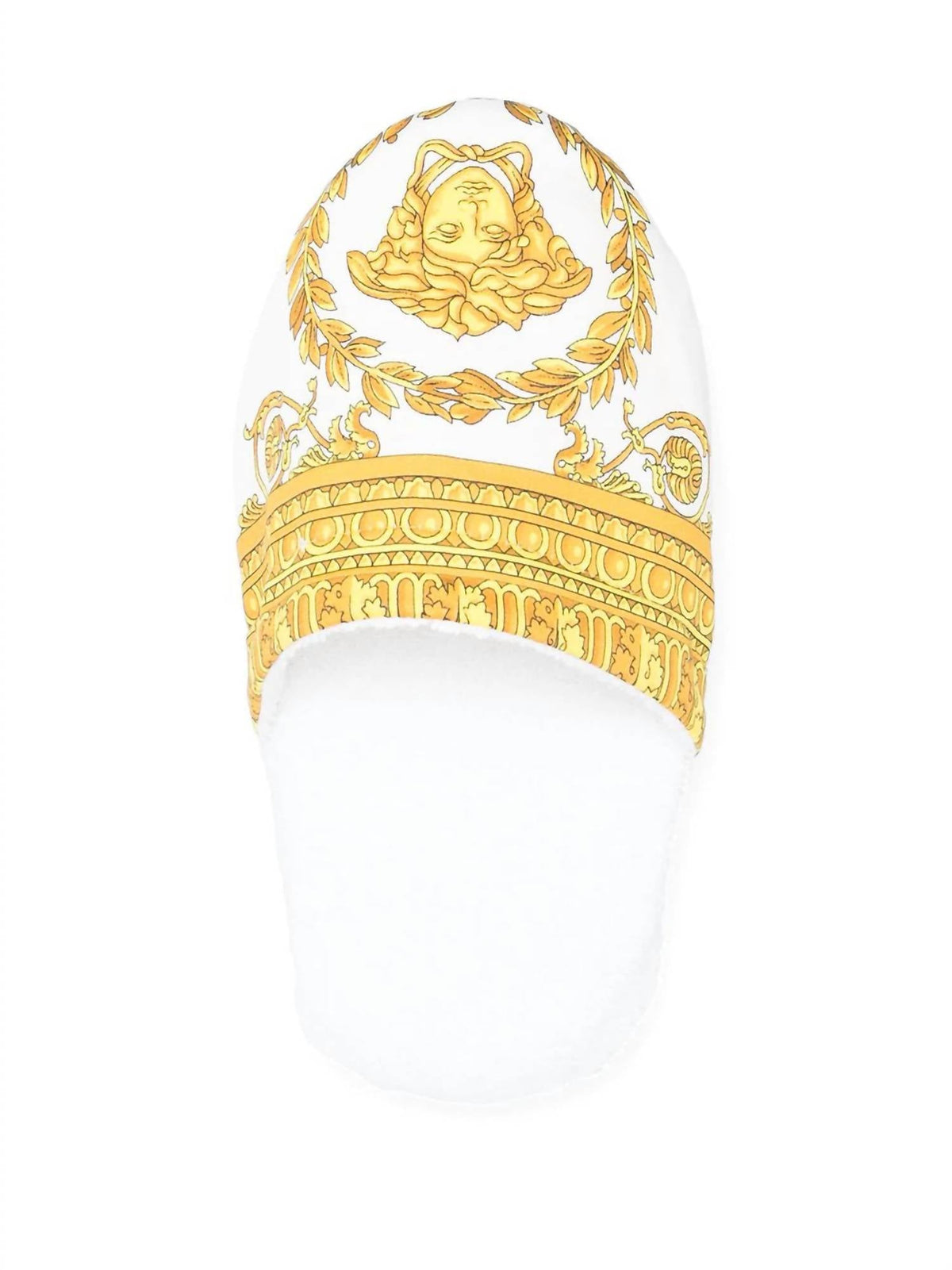 Pantuflas unisex color blanco