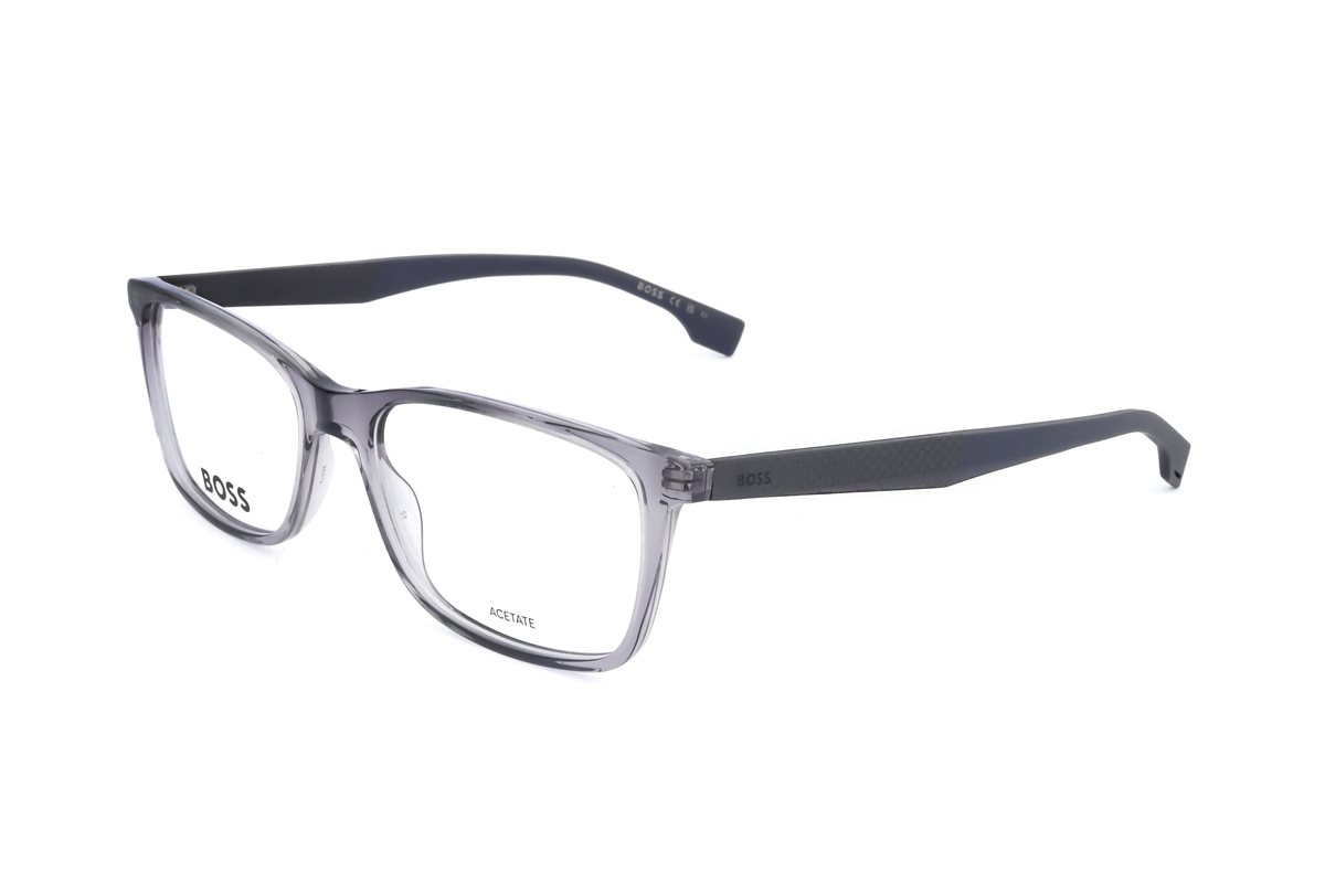 Montura para gafas de hombre 55 mm color gris