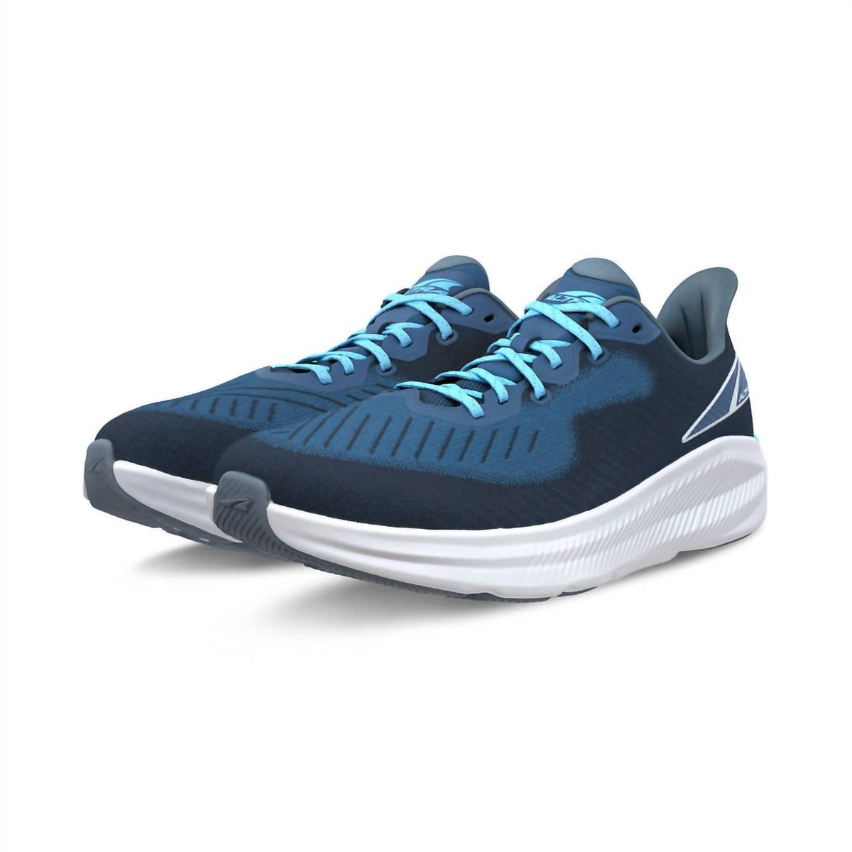 Zapatos de hombre color azul marino y azul claro