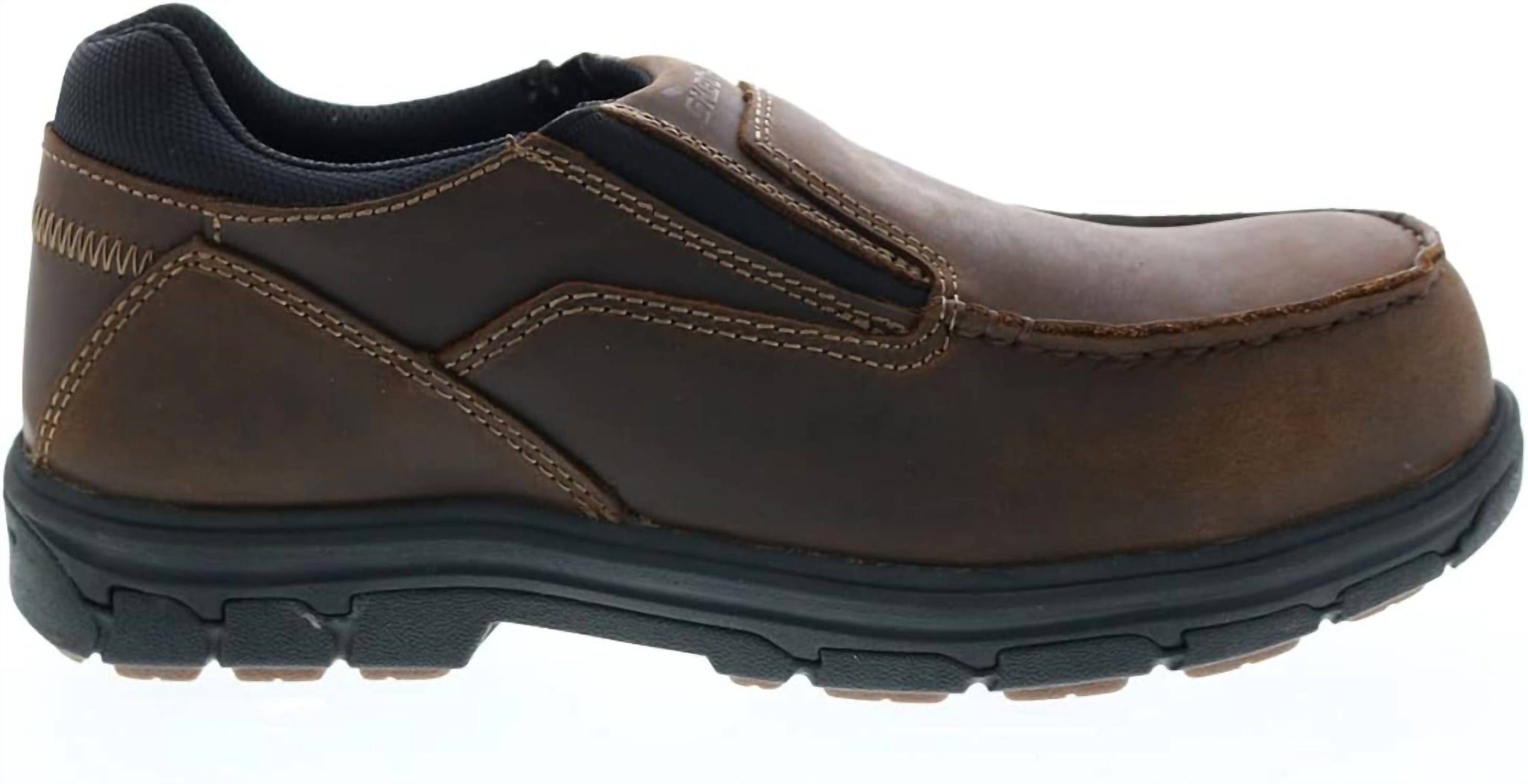 Zapatos de hombre sin cordones color café