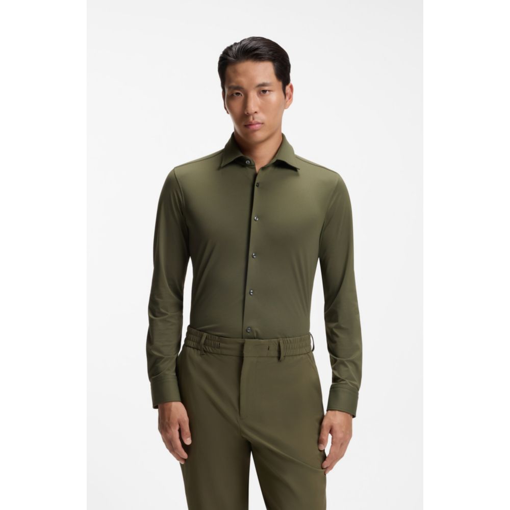 Camisa de corte ajustado
