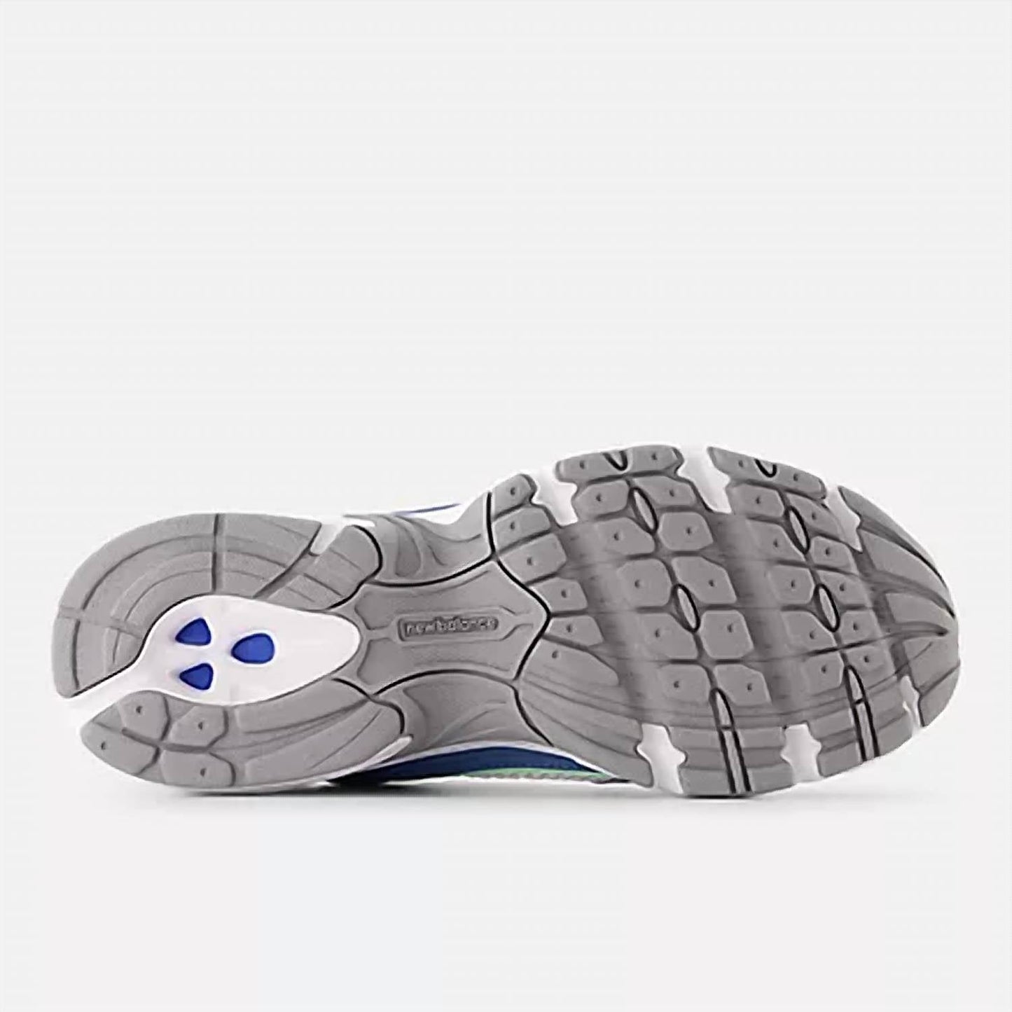 Tenis unisex color azul y verde