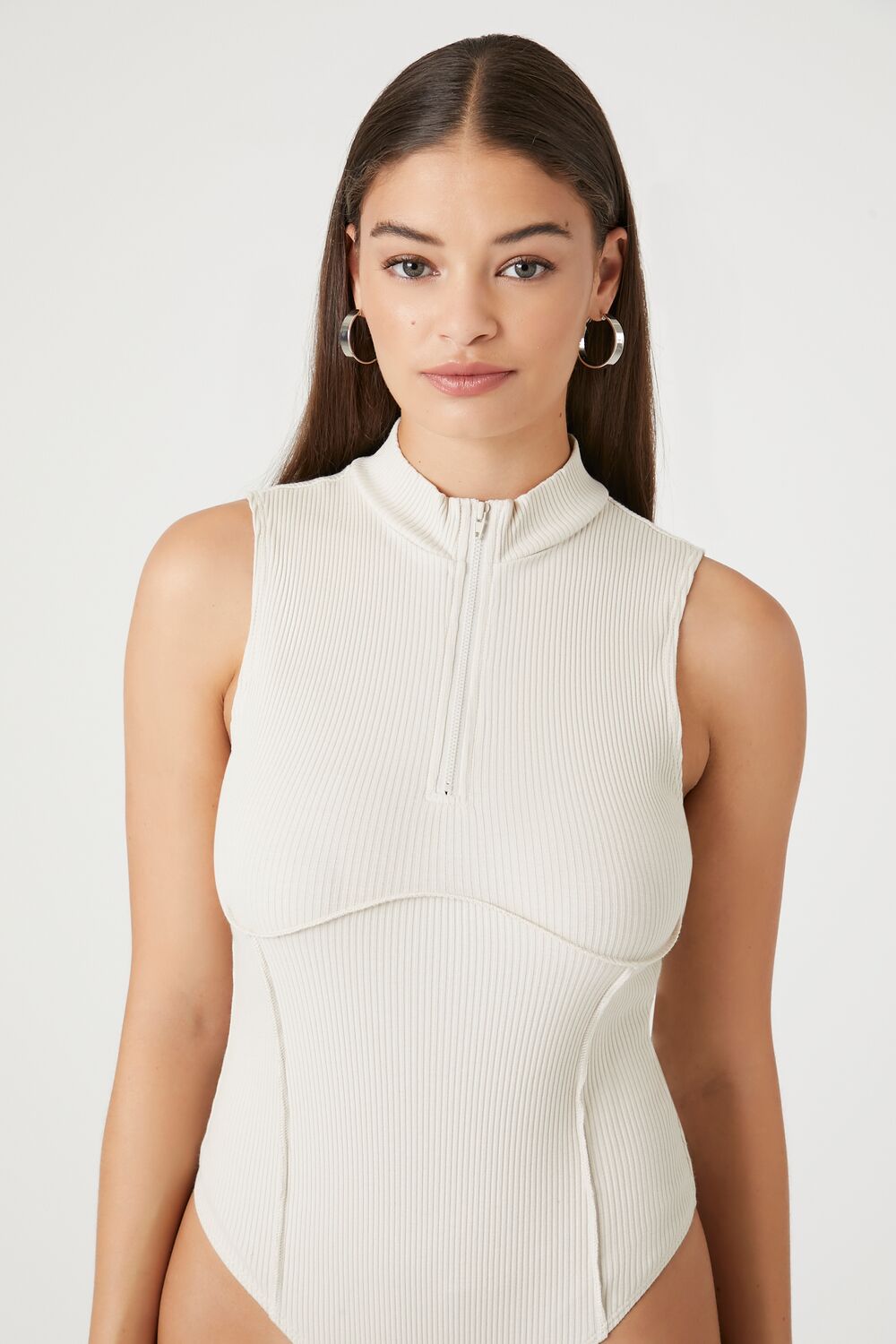 Body con tejido acanalado