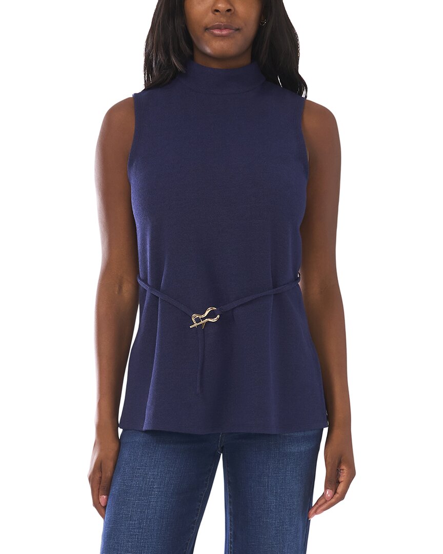 Top con cuello alto