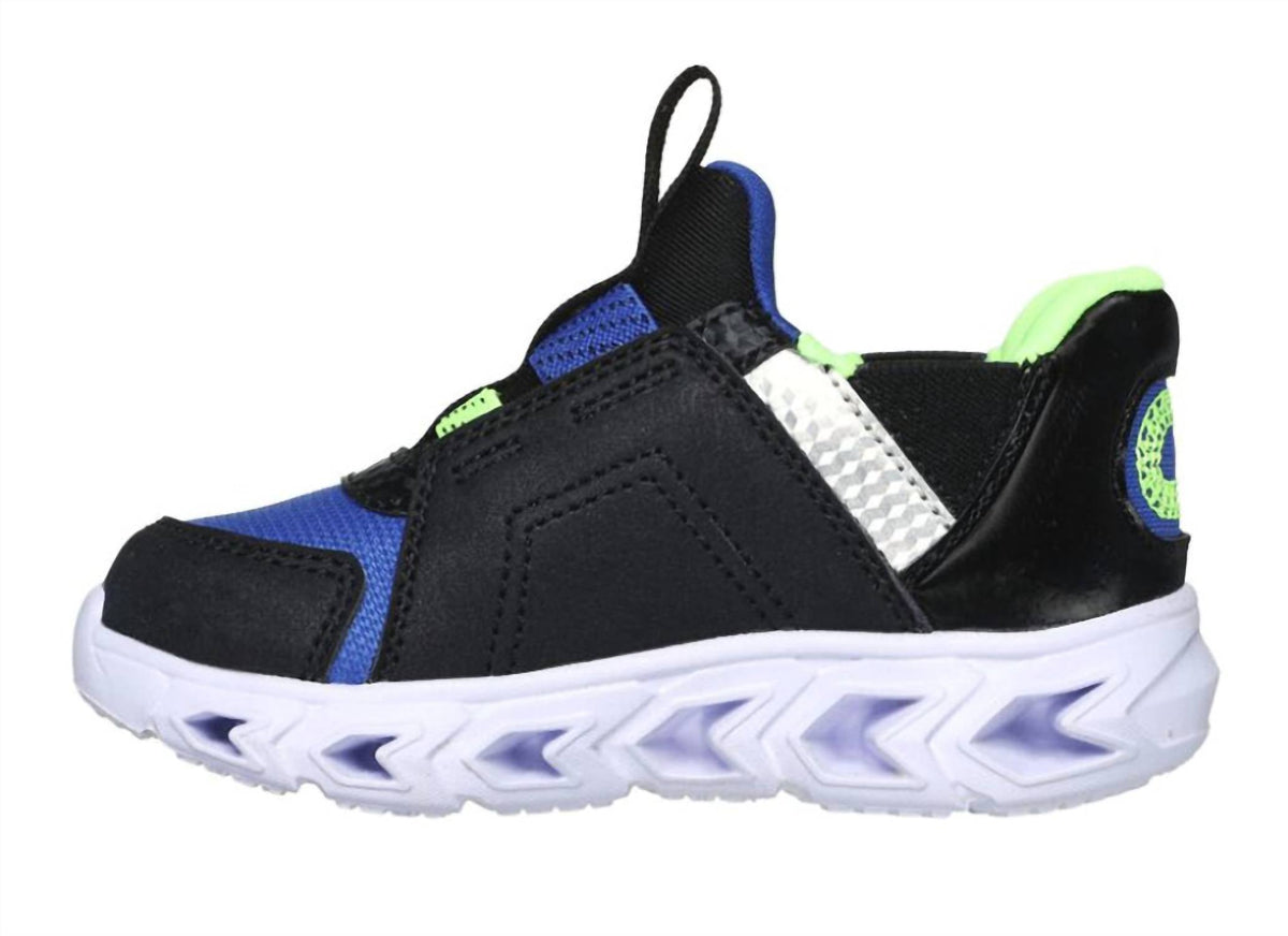 Zapatos infantil color negro y azul