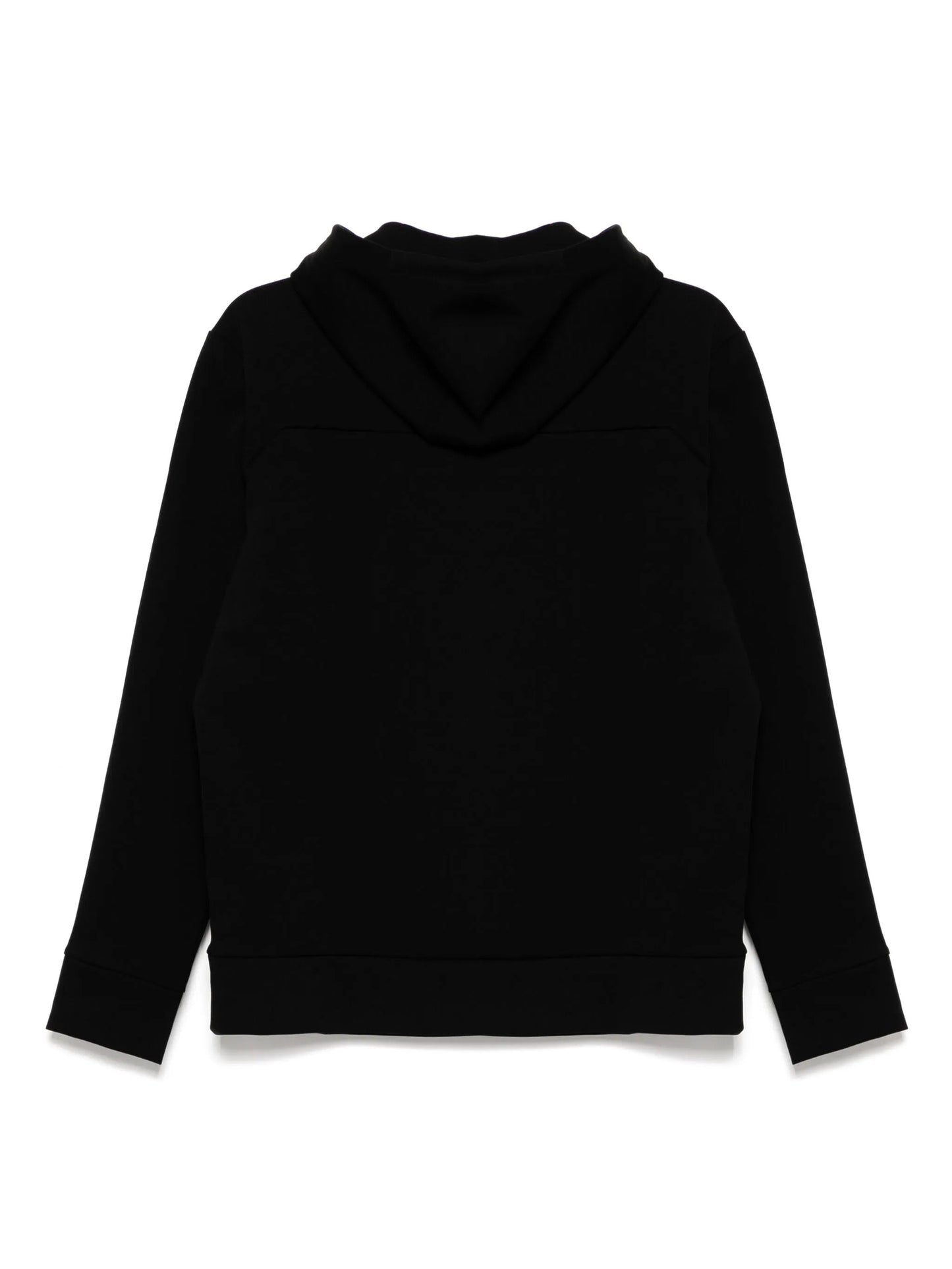 Buzo con capucha de hombre color negro