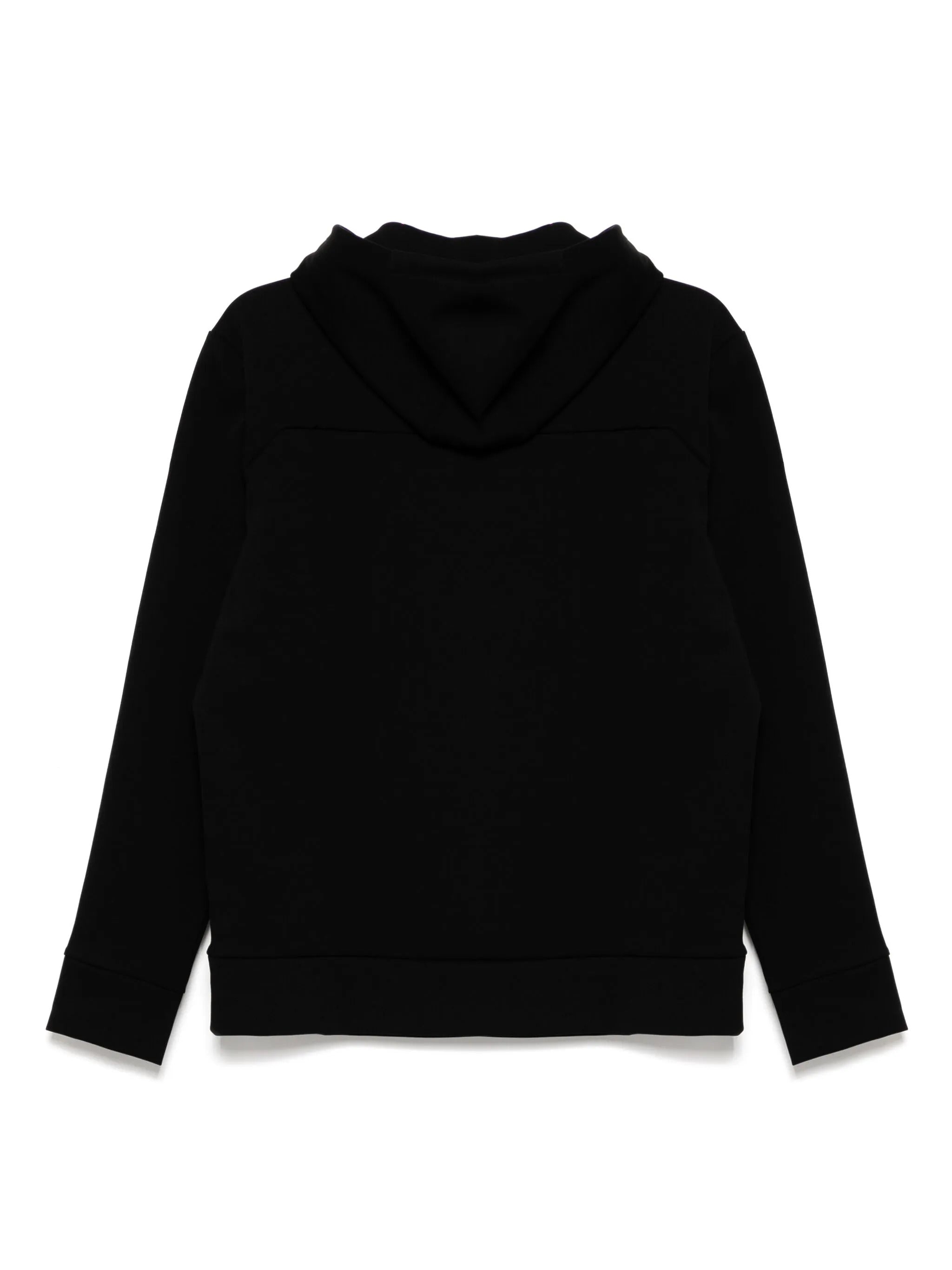Buzo con capucha de hombre color negro