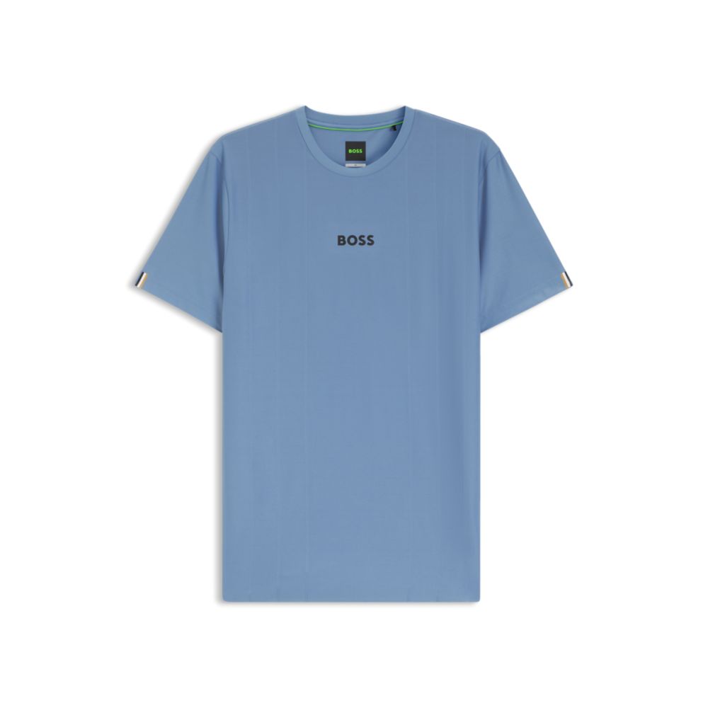 Camiseta de corte ajustado a rayas