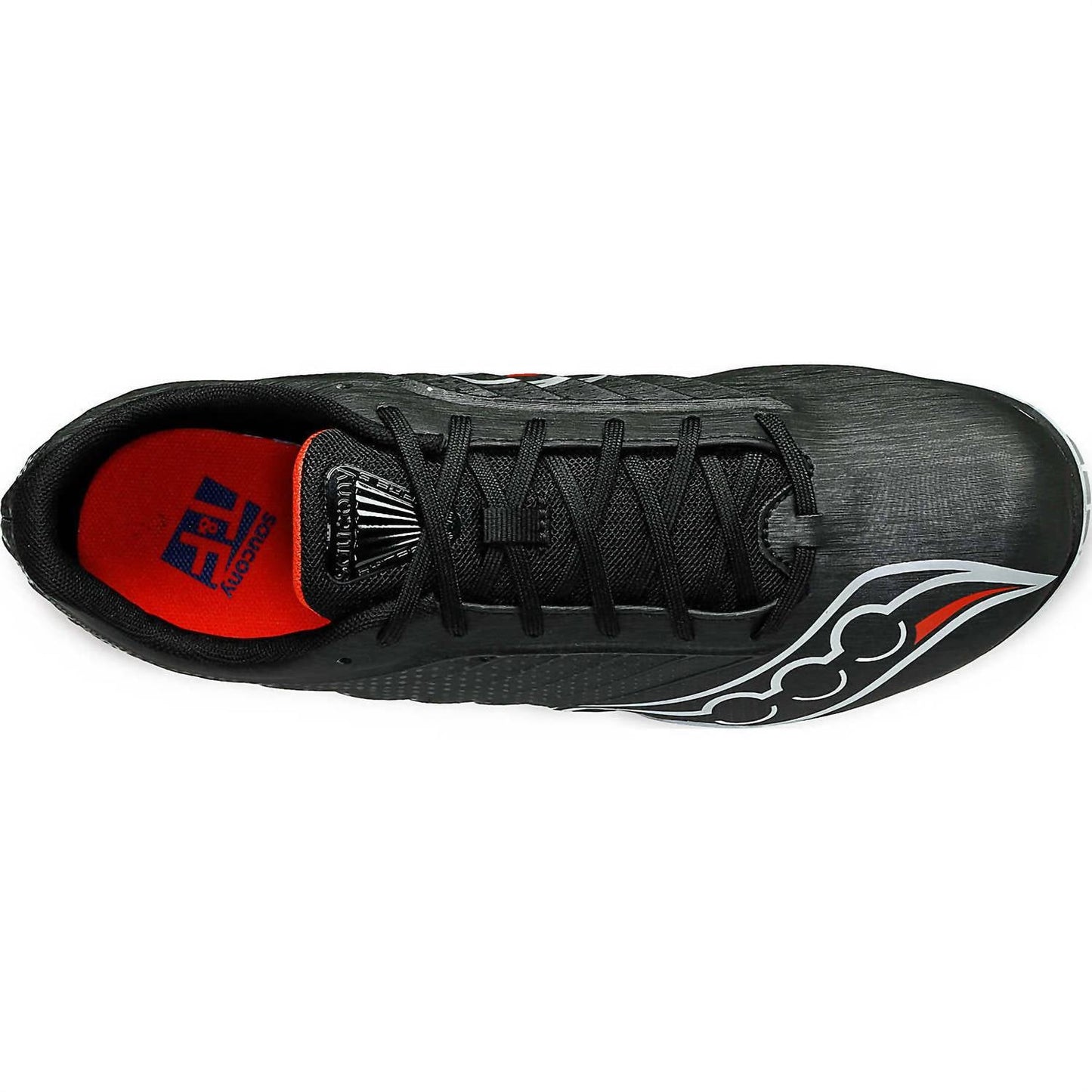 Zapatillas con clavos de hombre color negro