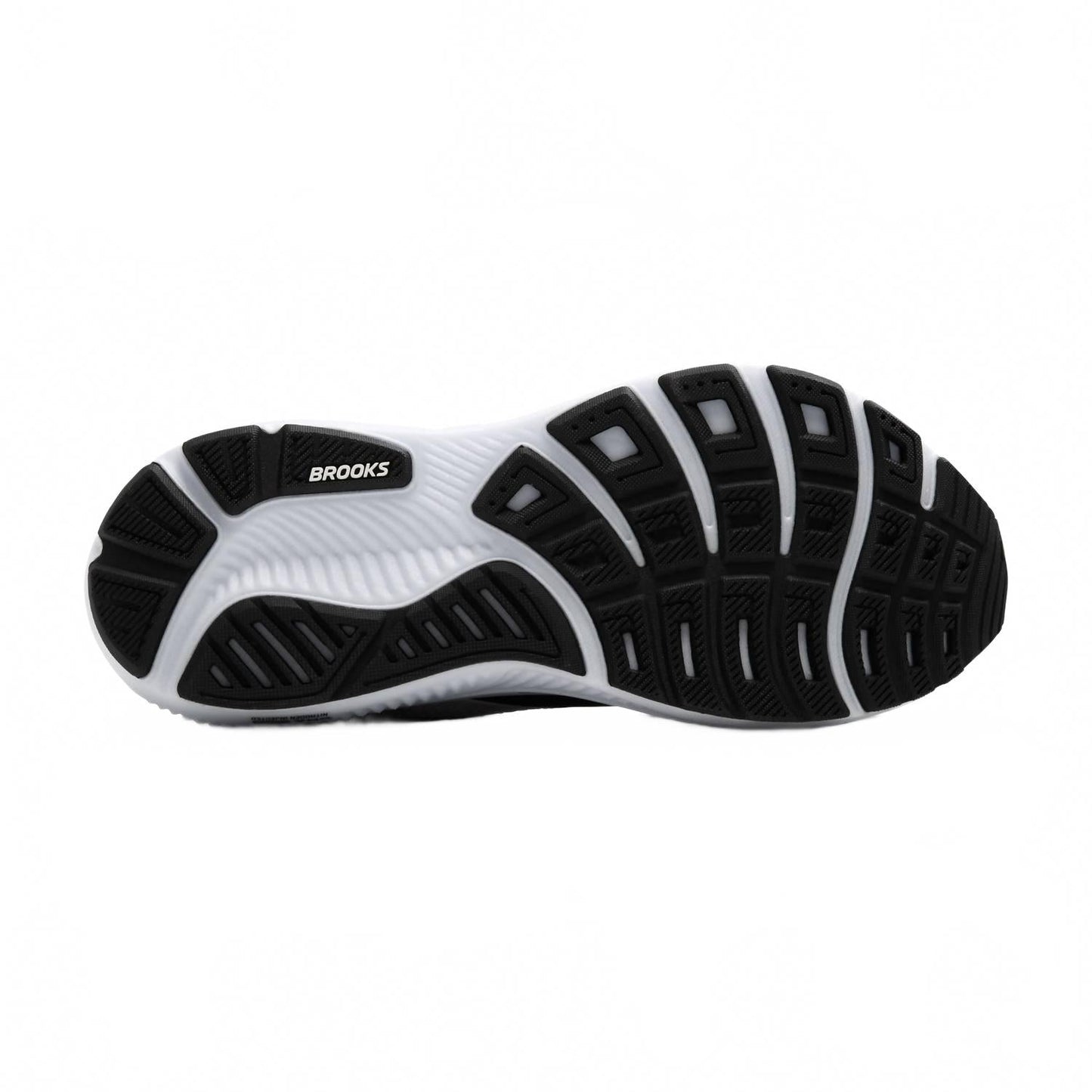 Tenis para correr de hombre color negro y blanco