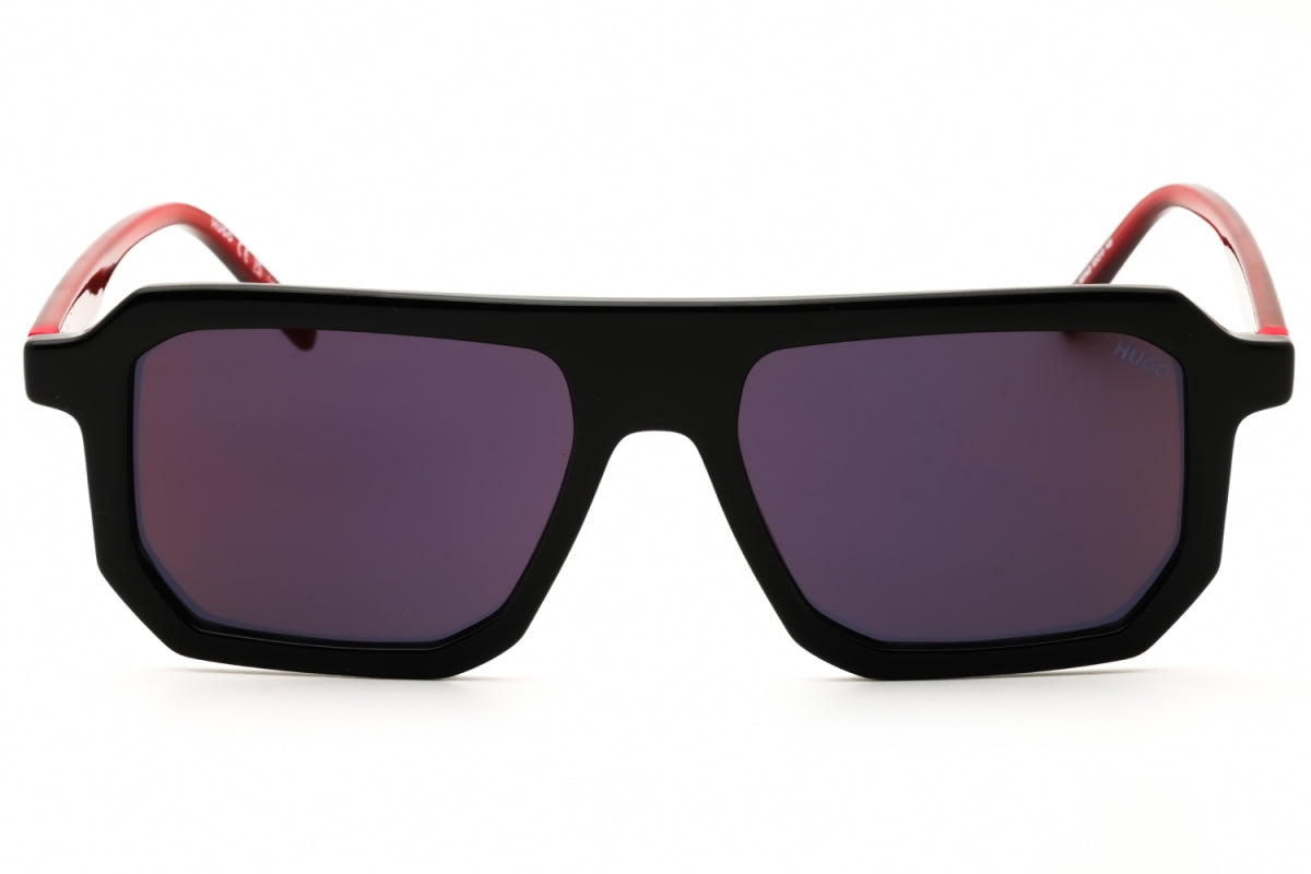 Gafas color negro y rojo