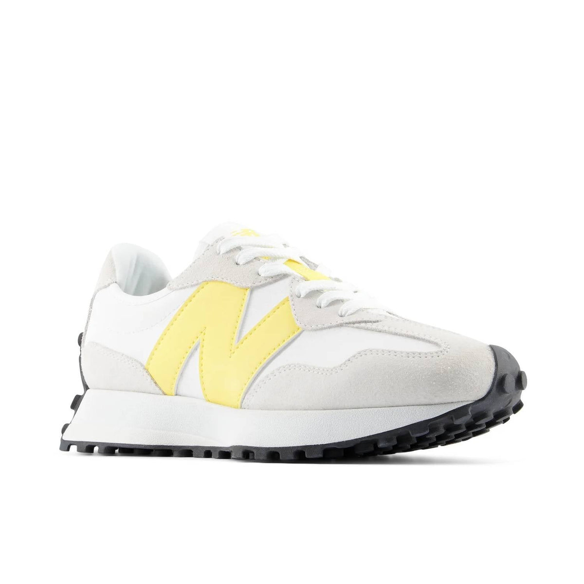 Tenis de mujer color blanco y amarillo