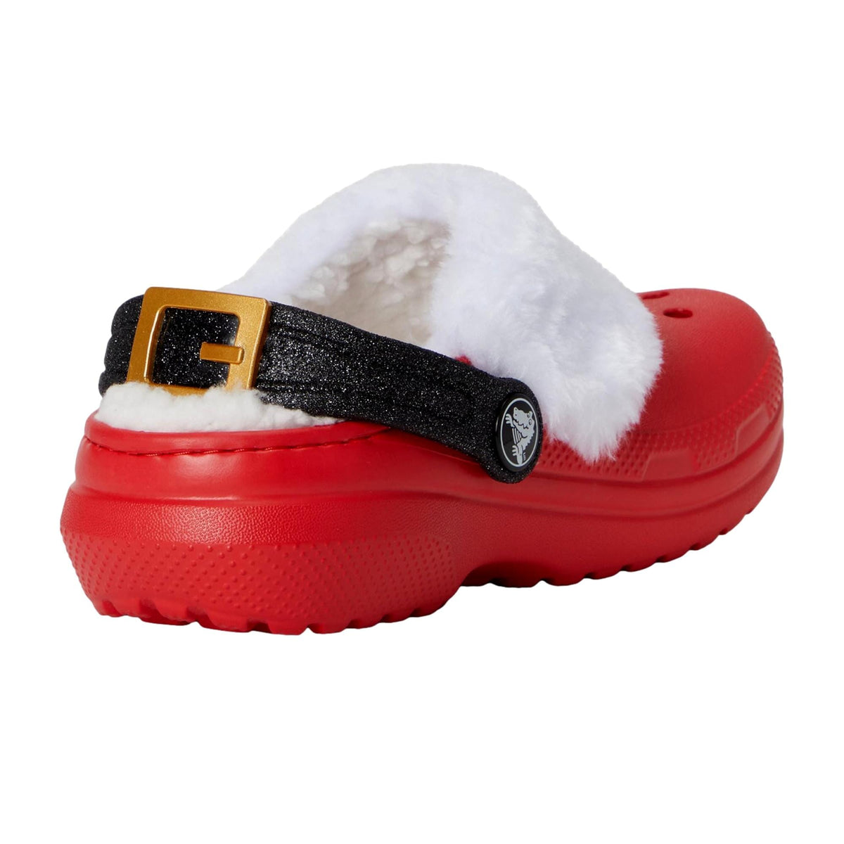 Zuecos infantil color blanco y rojo