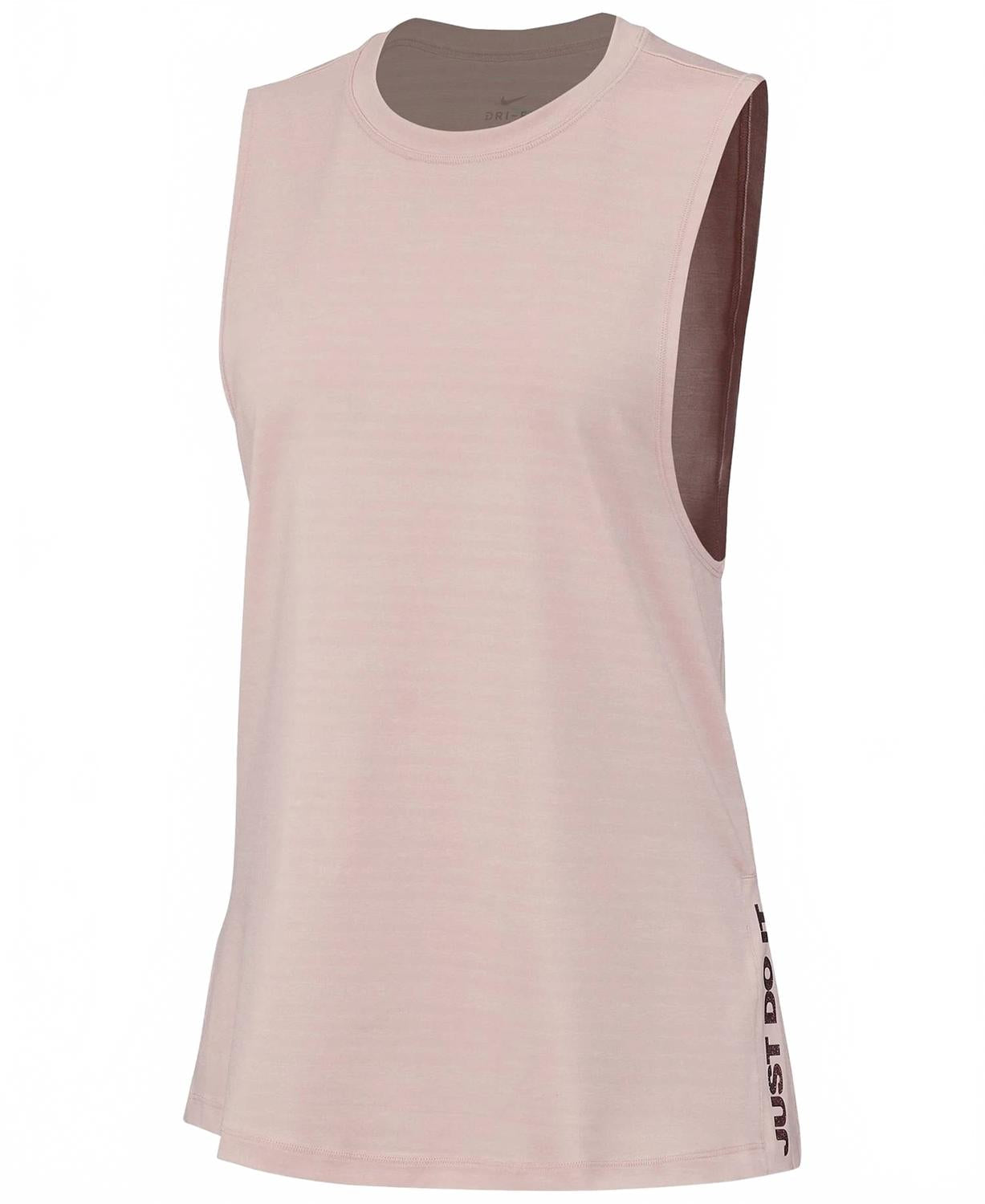 Camiseta sin mangas de mujer color rosado