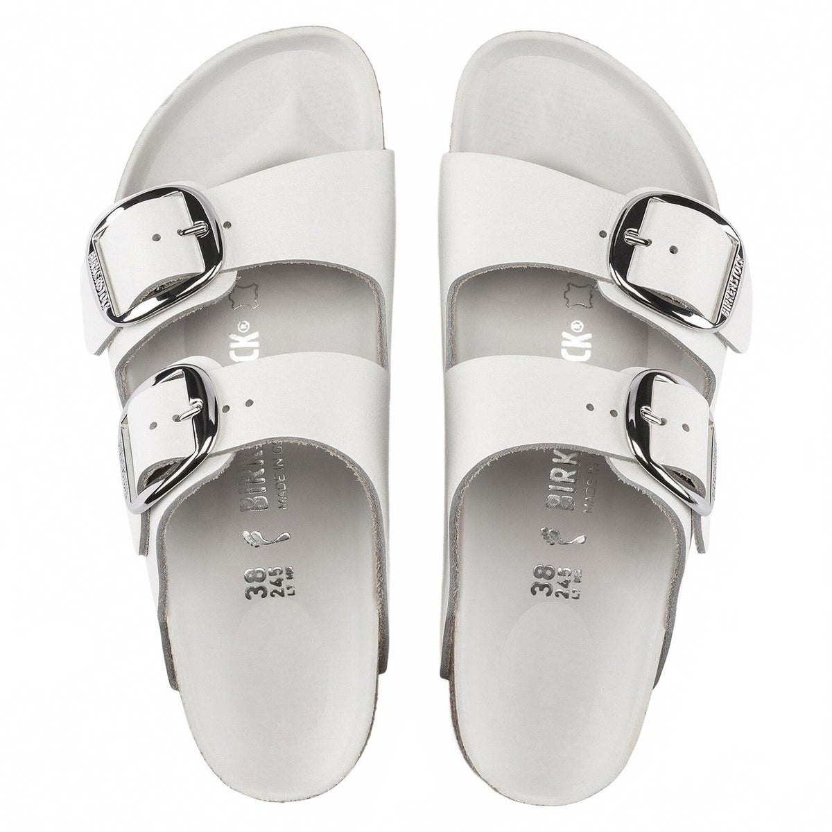 Sandalias unisex color blanco