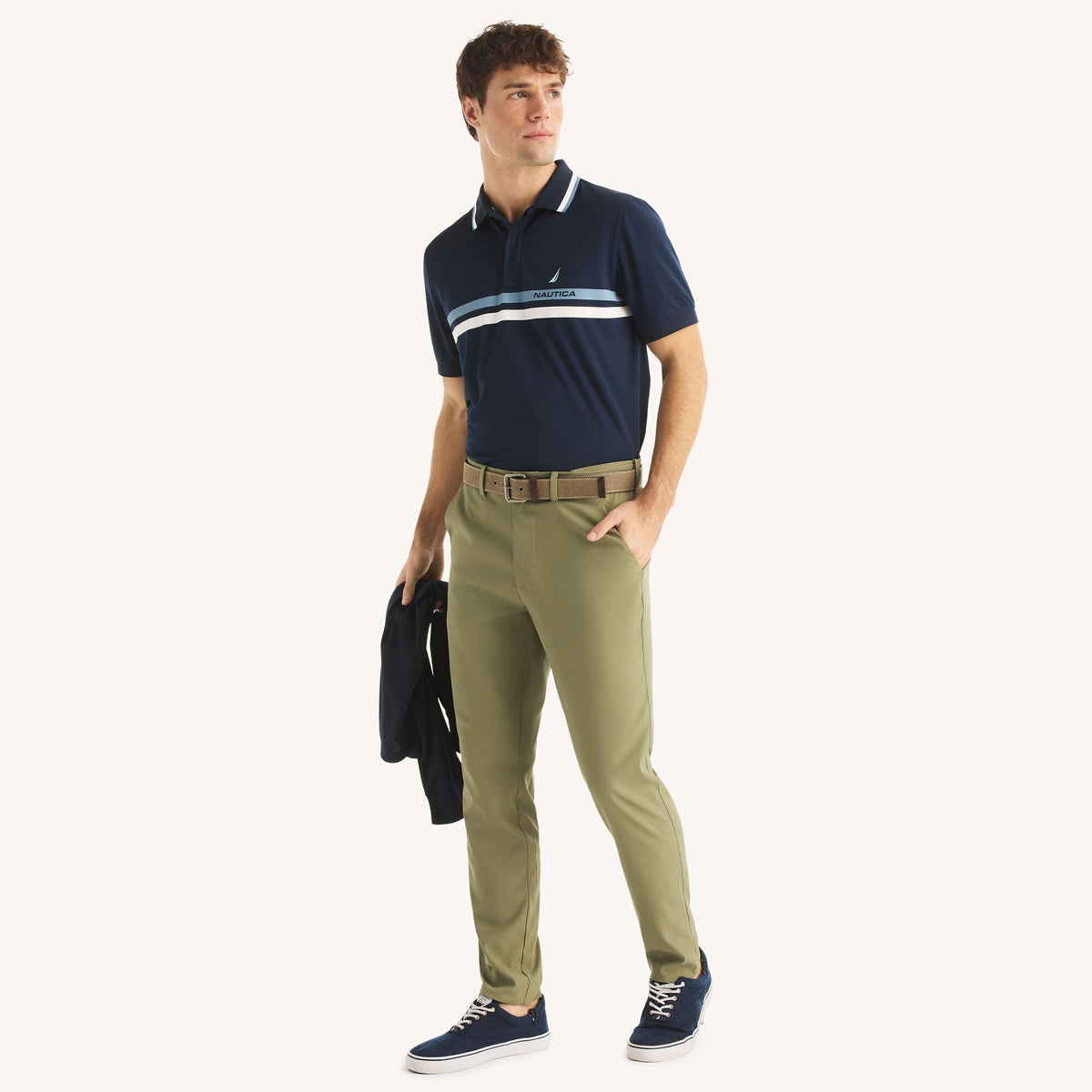 Polo de hombre a rayas