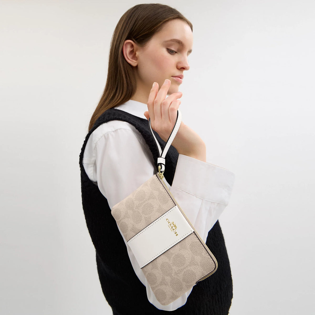 Bolso de muñeca de lona