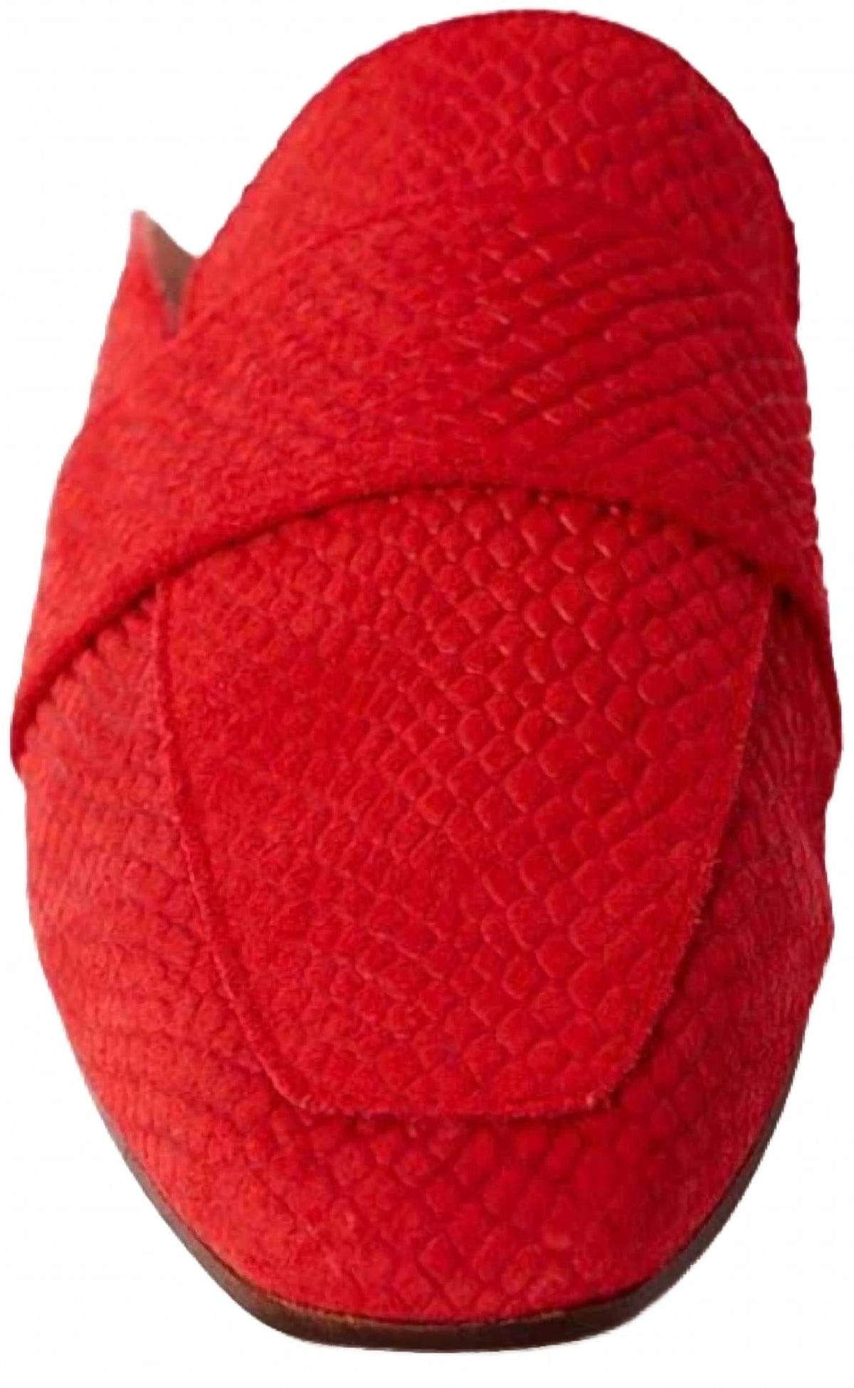 Mocasines de mujer color rojo