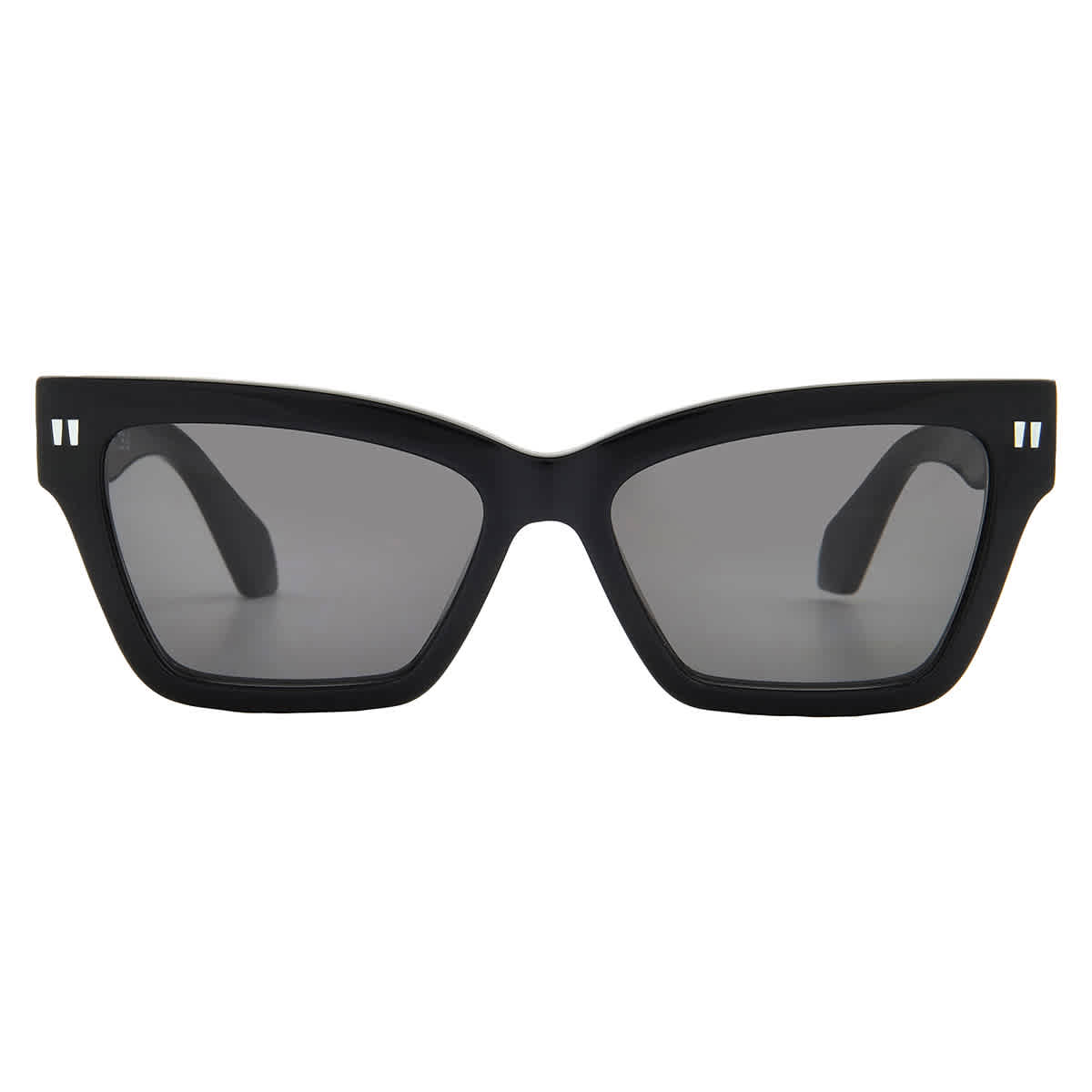 Gafas de sol unisex de montura tipo gato color gris oscuro