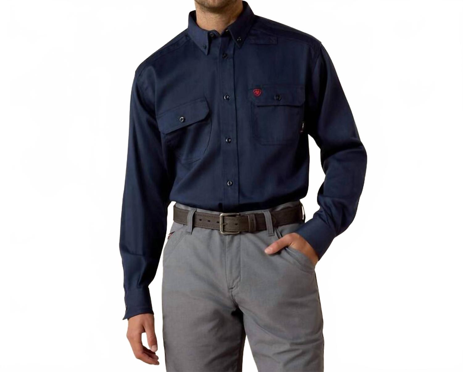 Camisa color azul marino