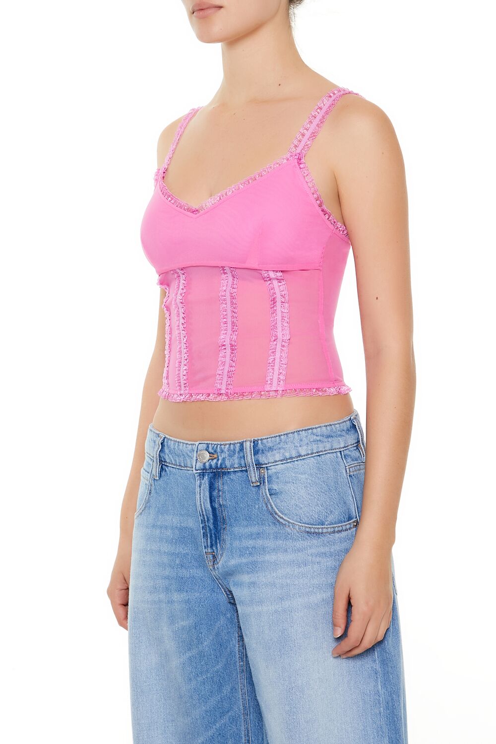 Camiseta sin mangas con boleros