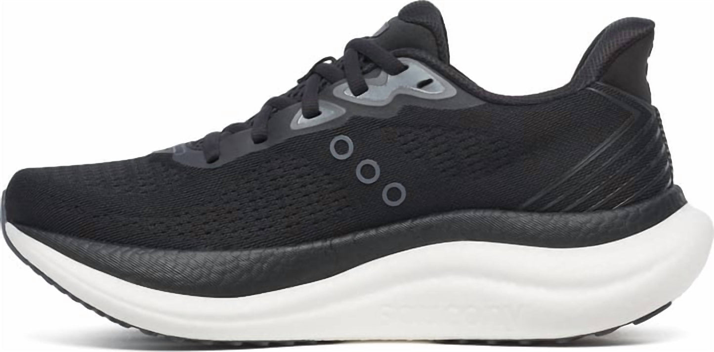 Tenis de mujer color negro y blanco