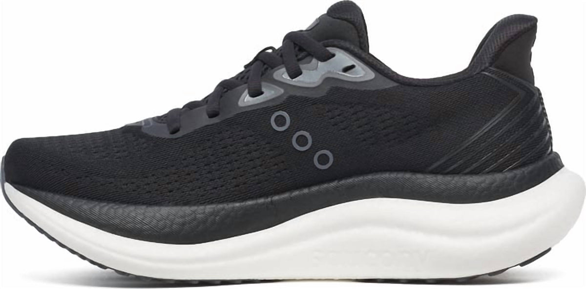 Tenis de mujer color negro y blanco