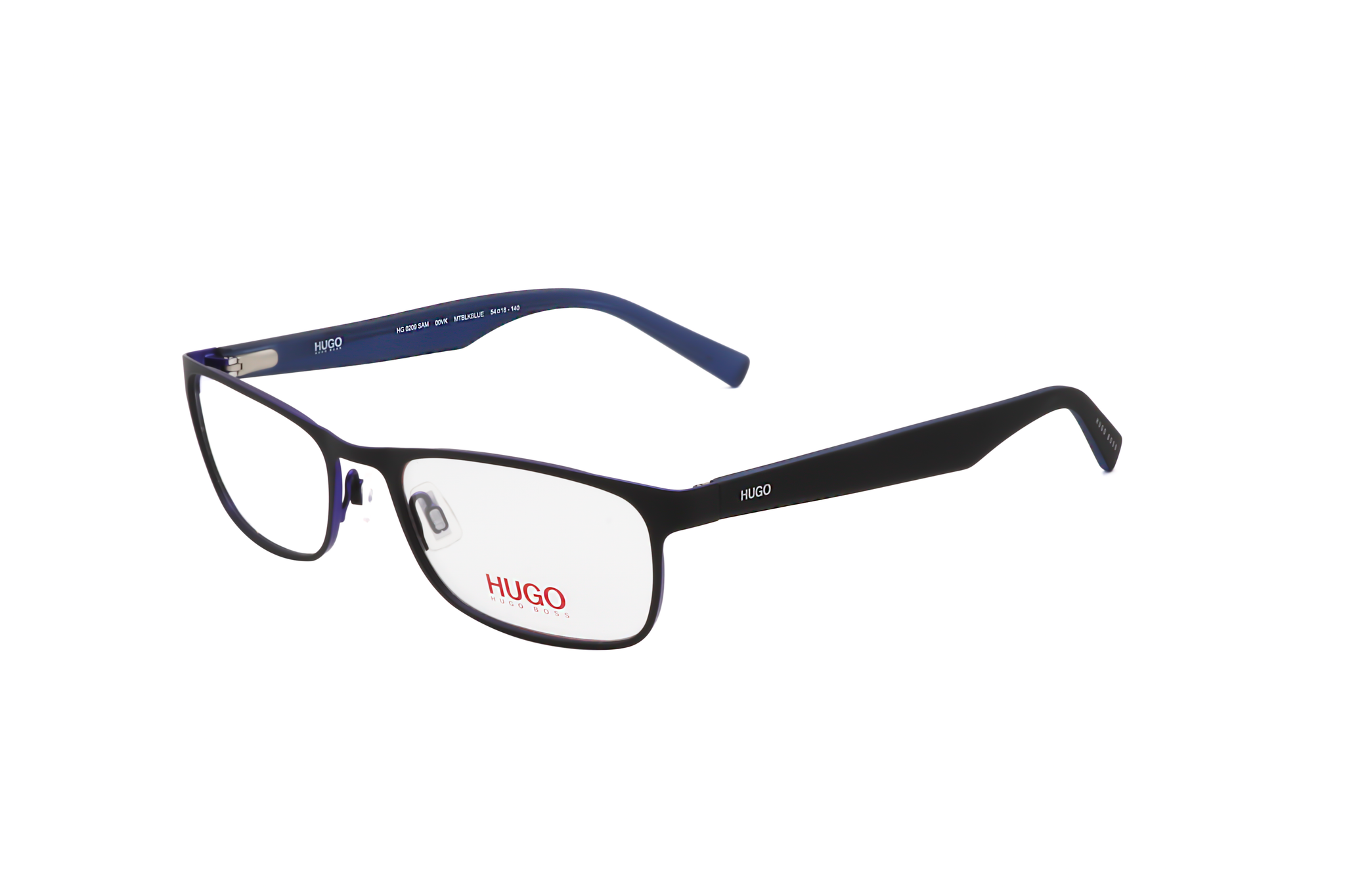 Montura para gafas de hombre 54 mm color negro