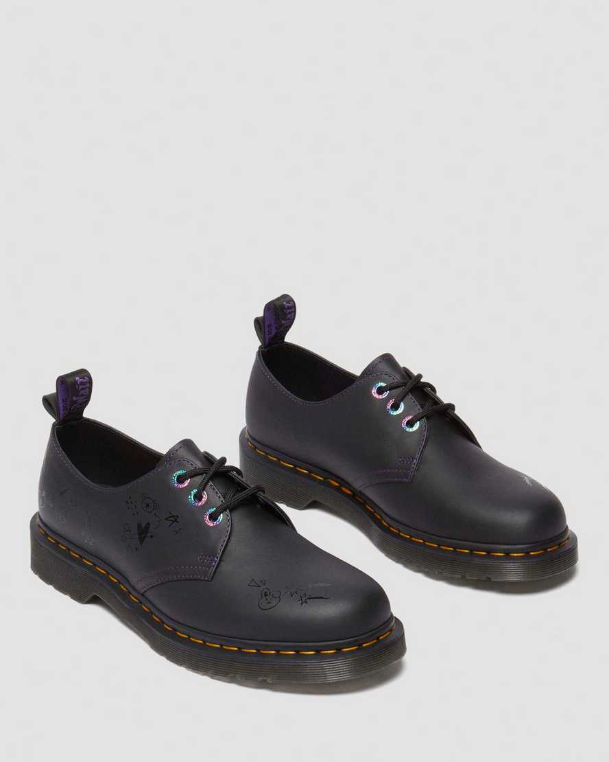 Zapatos de cordones de cuero