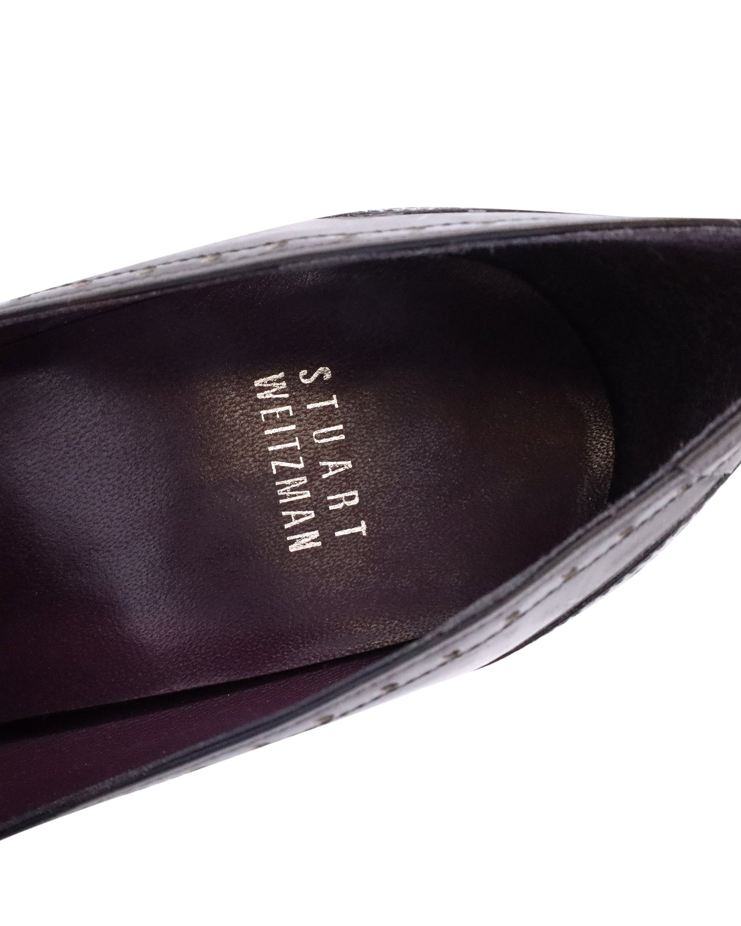 Tacones de cuero con cordones color gris
