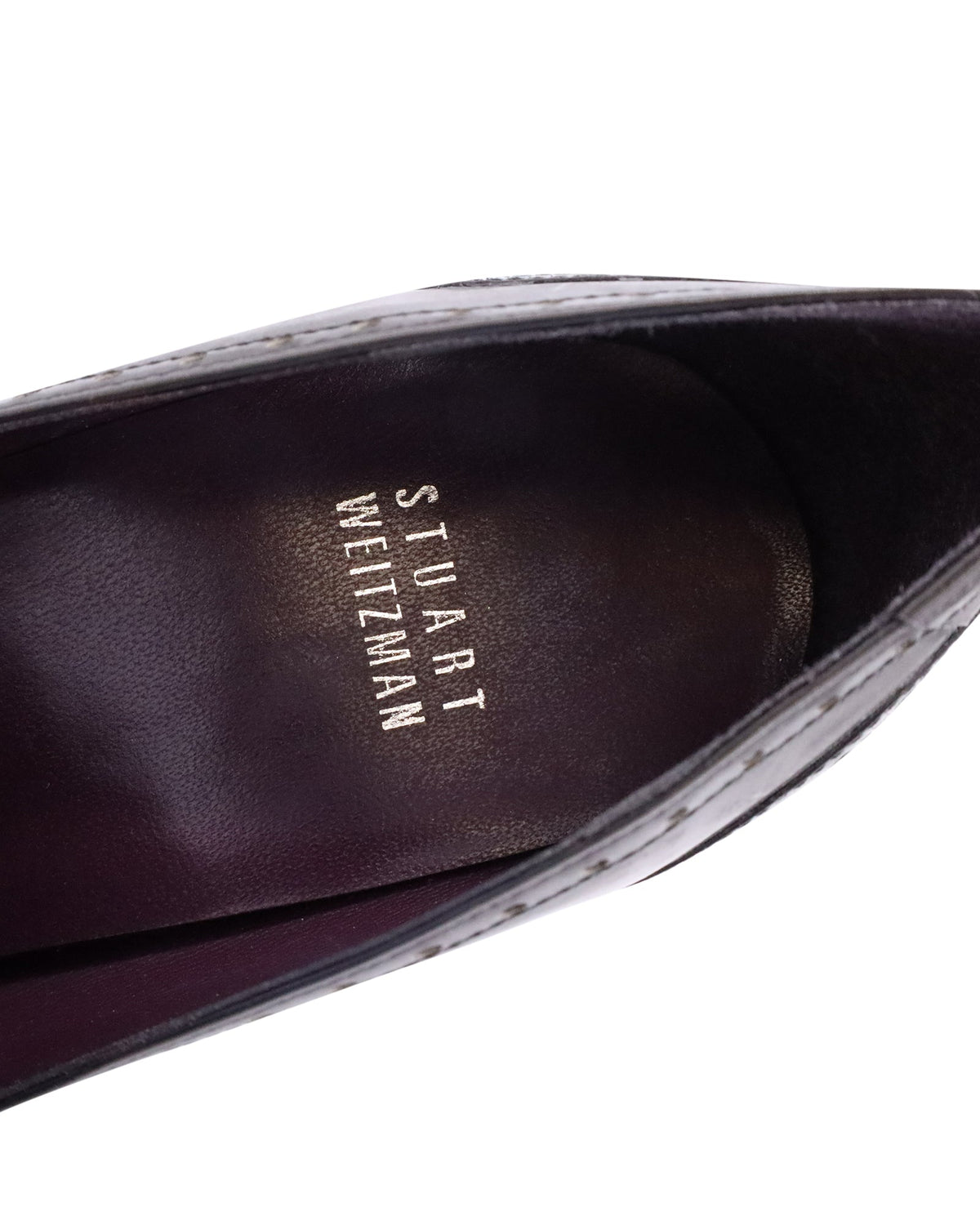 Tacones de cuero con cordones color gris
