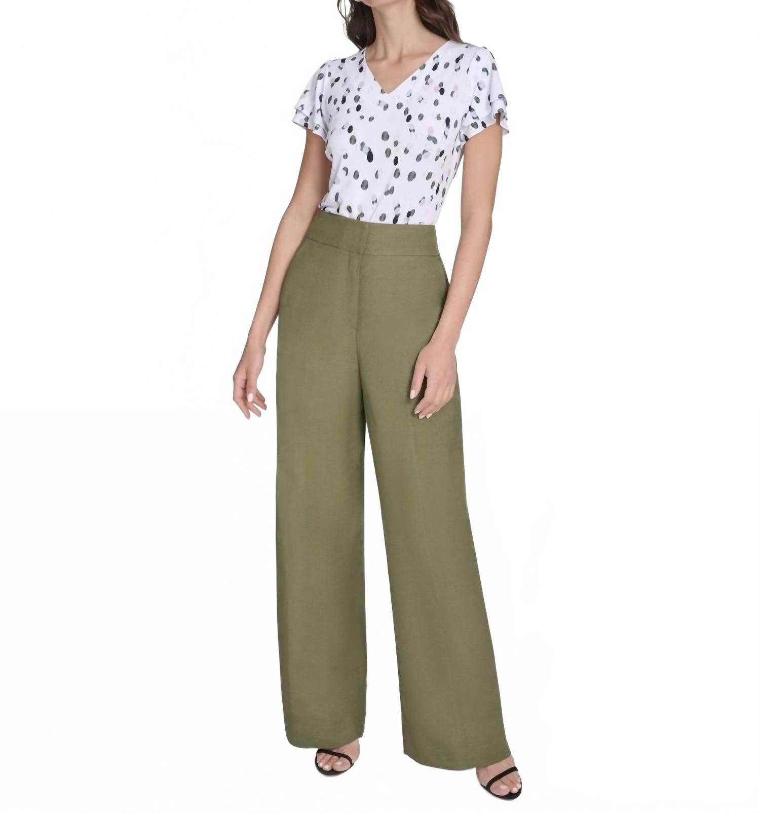 Pantalón color verde