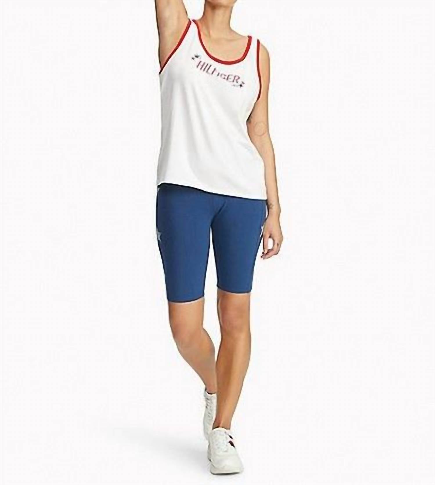 Camiseta sin mangas color blanco