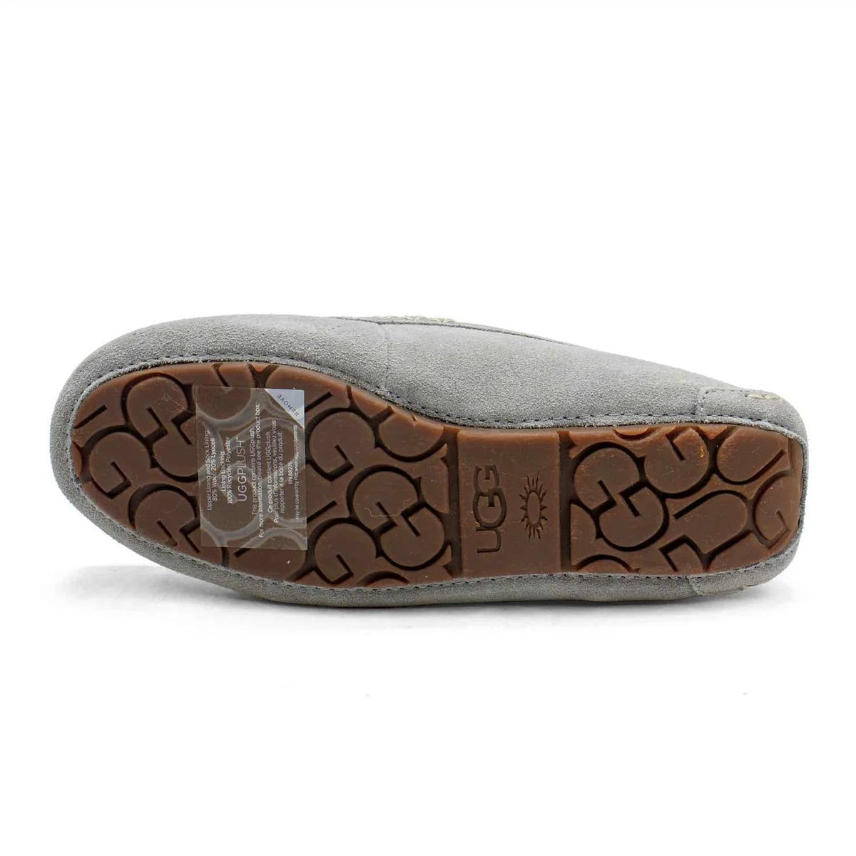 Mocasines de mujer color gris claro