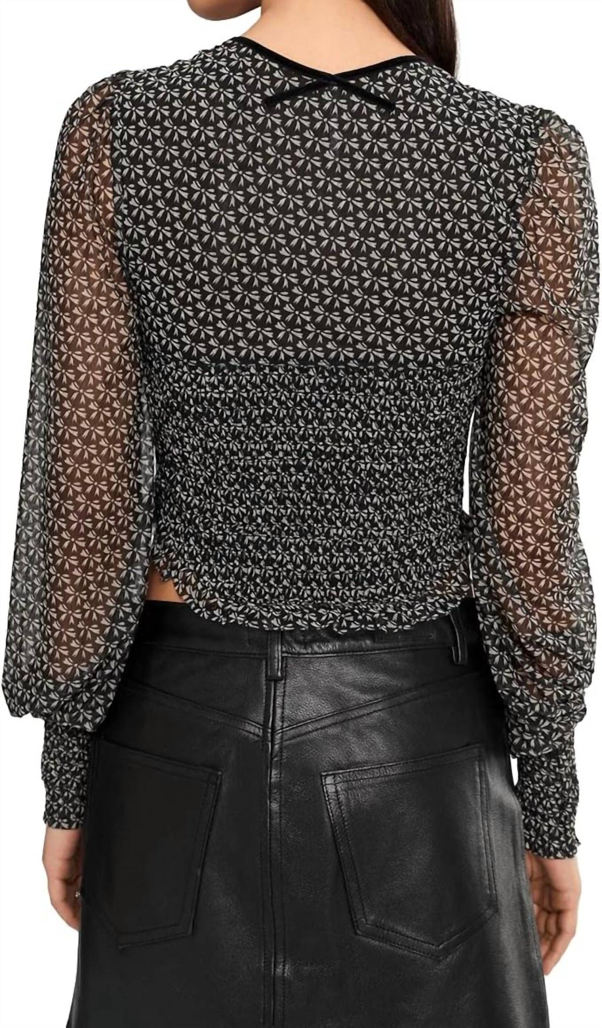 Top color negro