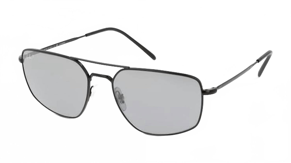 Gafas de sol unisex con lentes polarizados color negro y gris