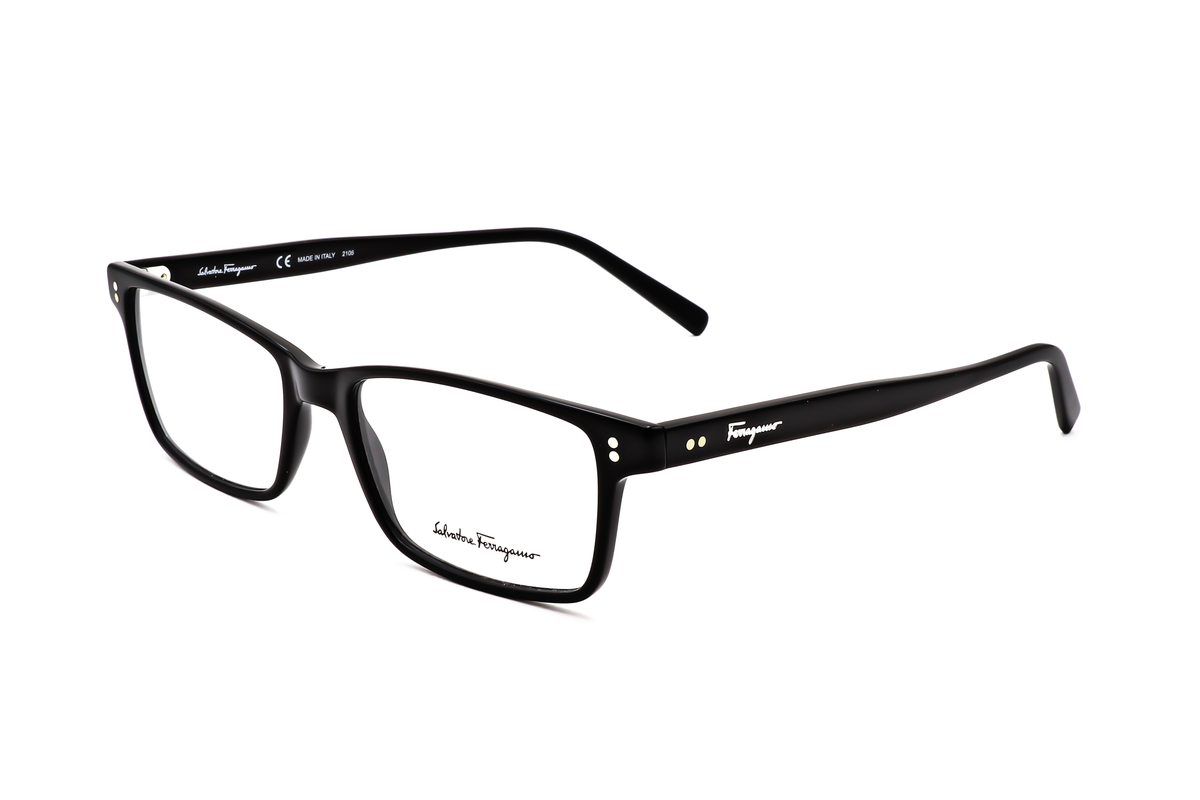 Montura para gafas de hombre 54 mm color negro