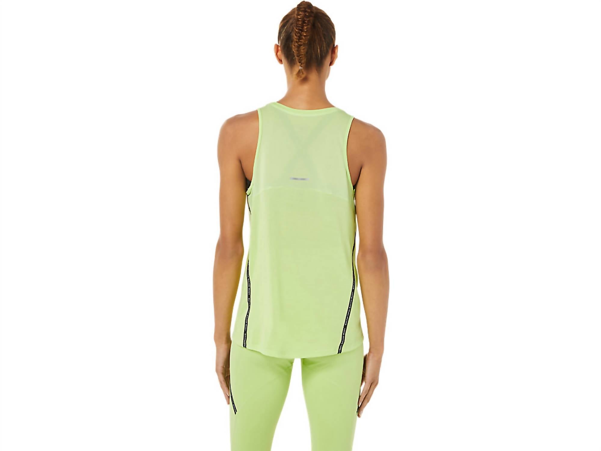 Camiseta sin mangas de mujer color verde