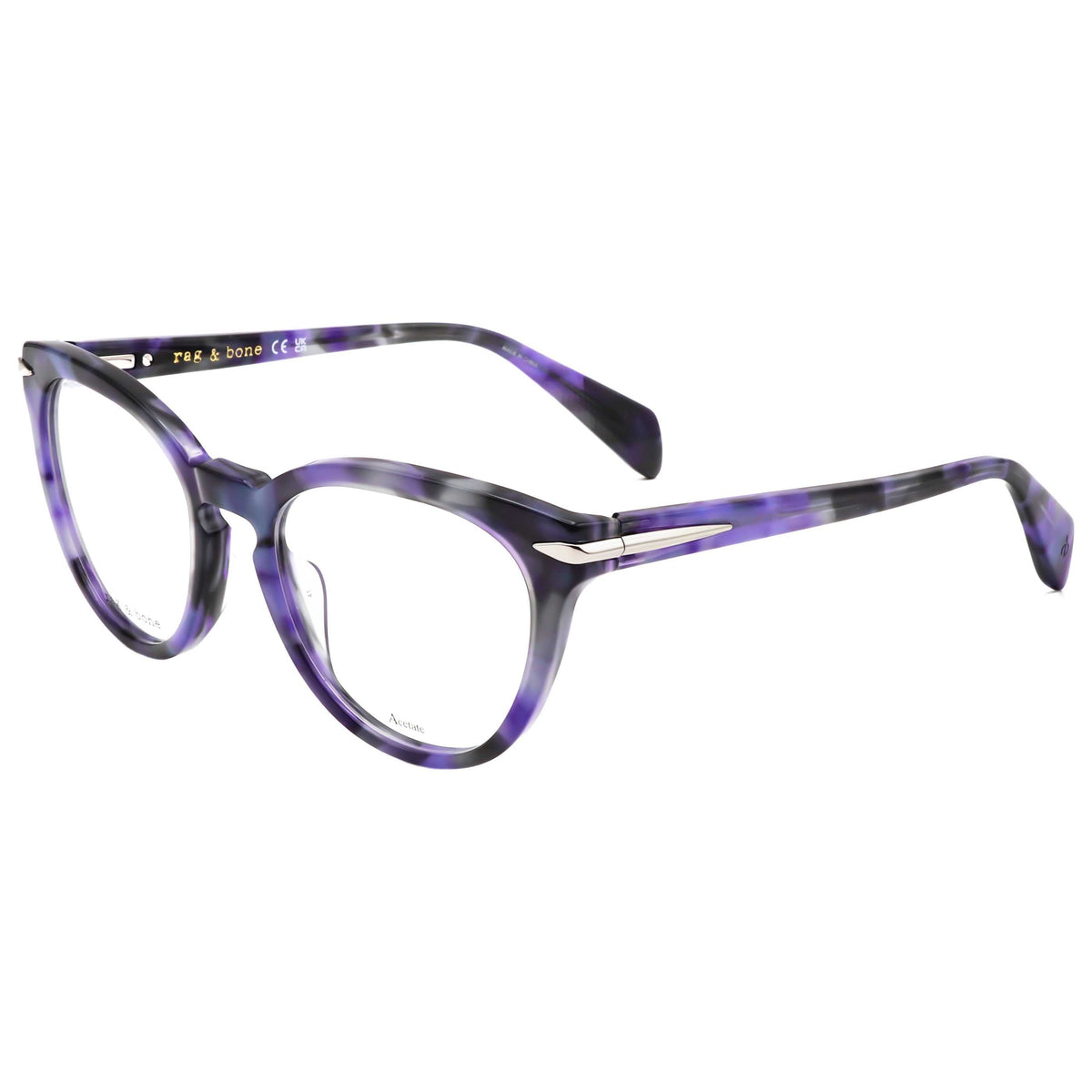 Montura para gafas de mujer 52 mm color violeta