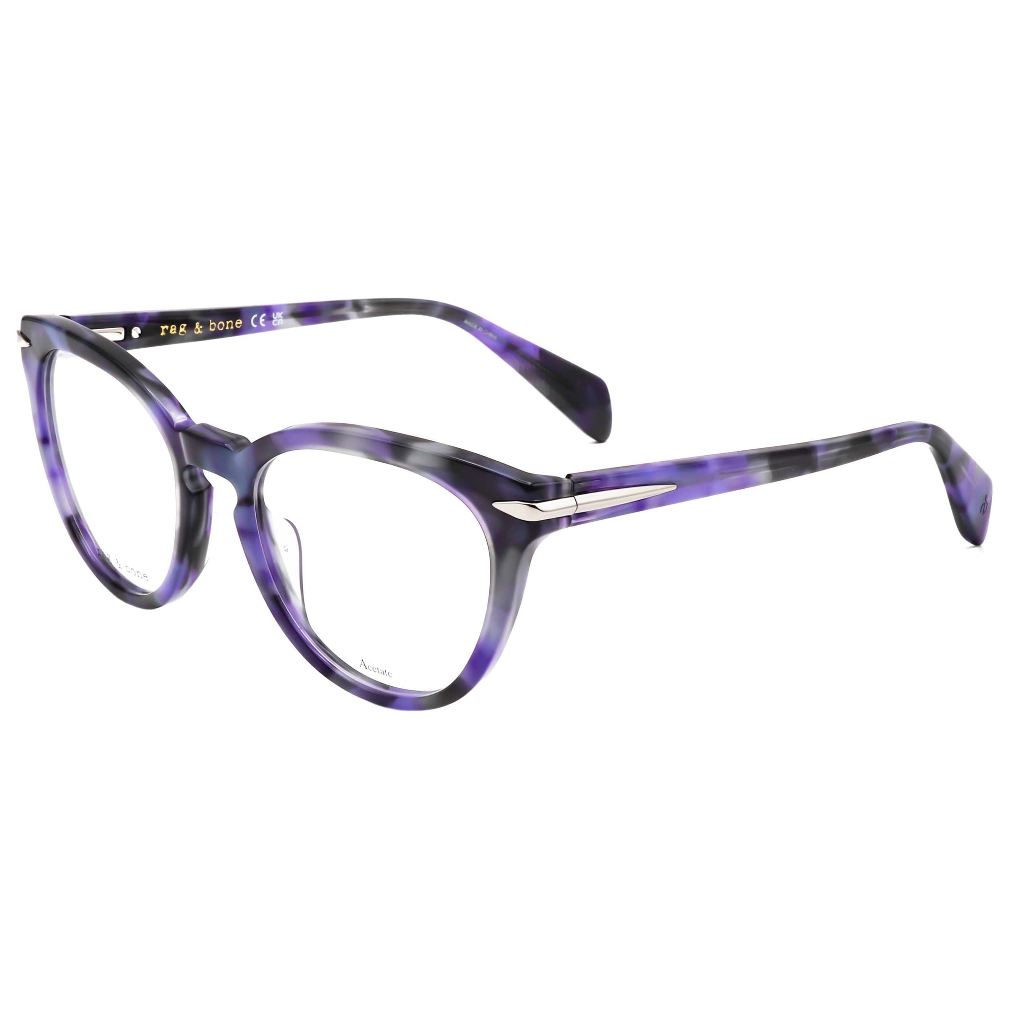 Montura para gafas de mujer 52 mm color violeta