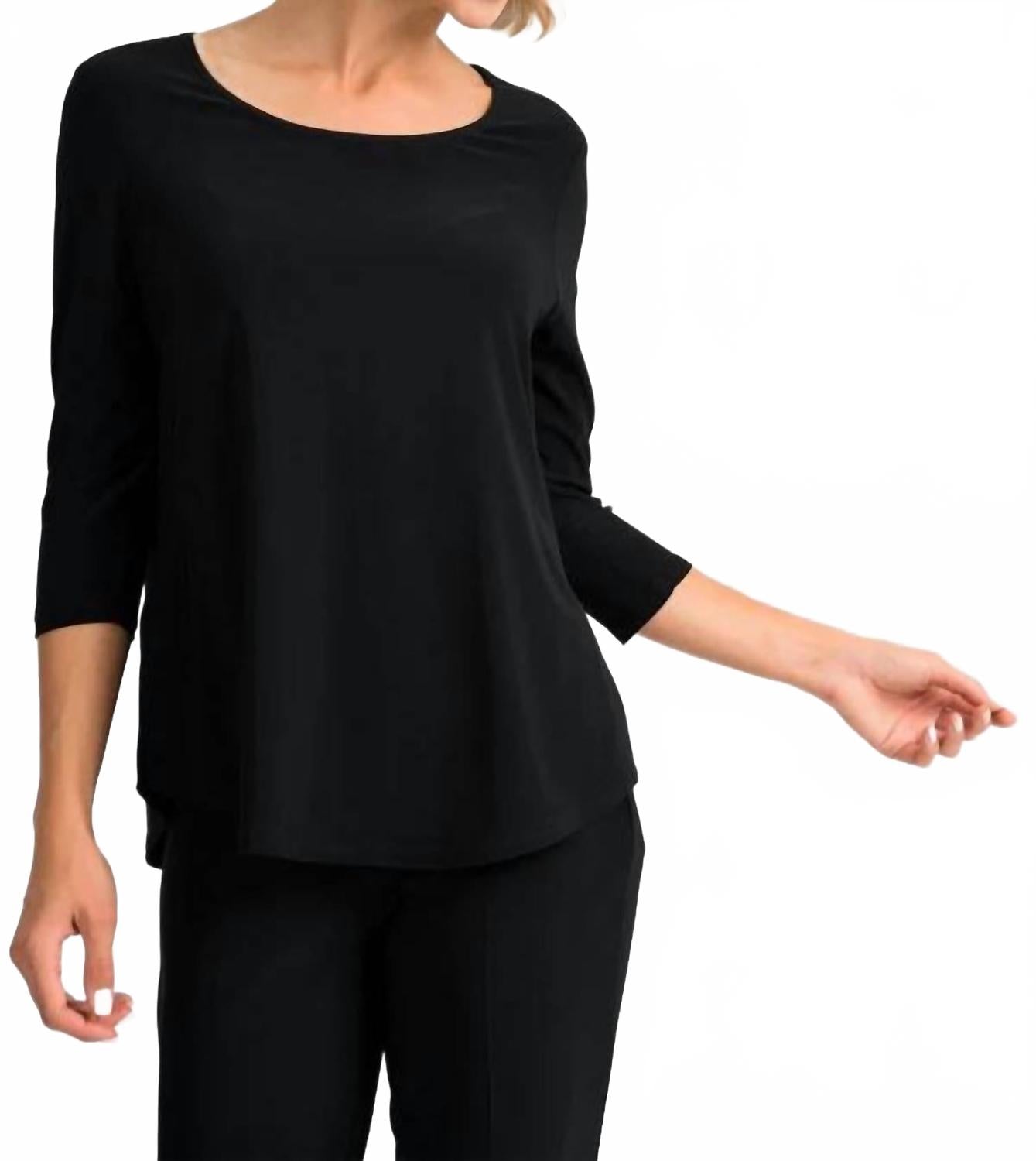 Top color negro