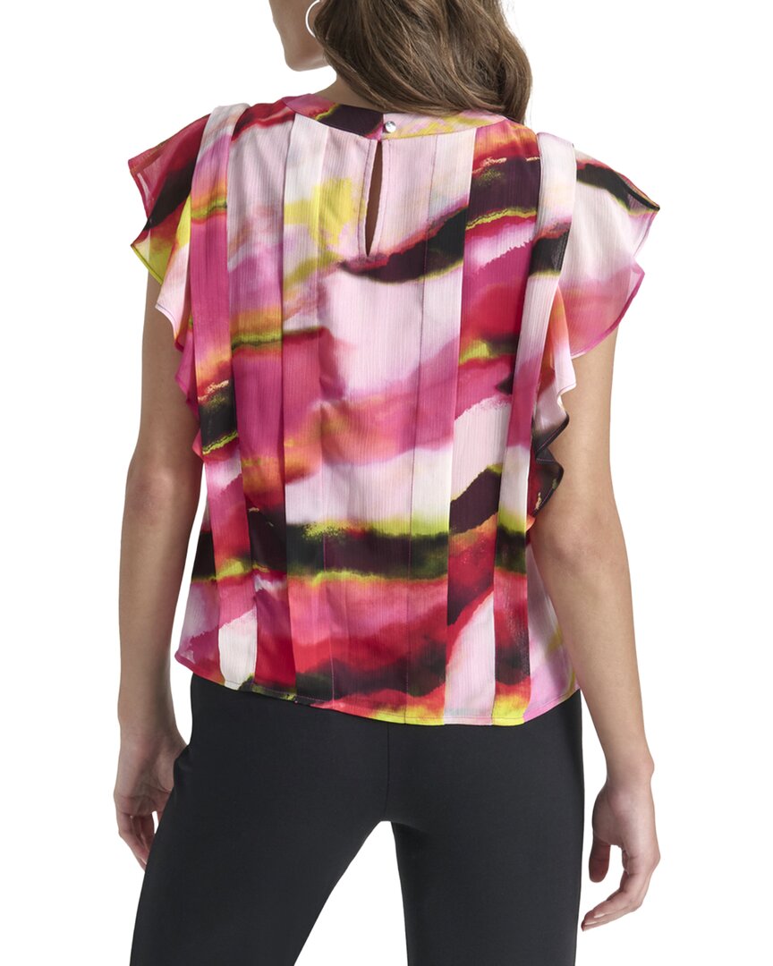 Top de gasa con estampado
