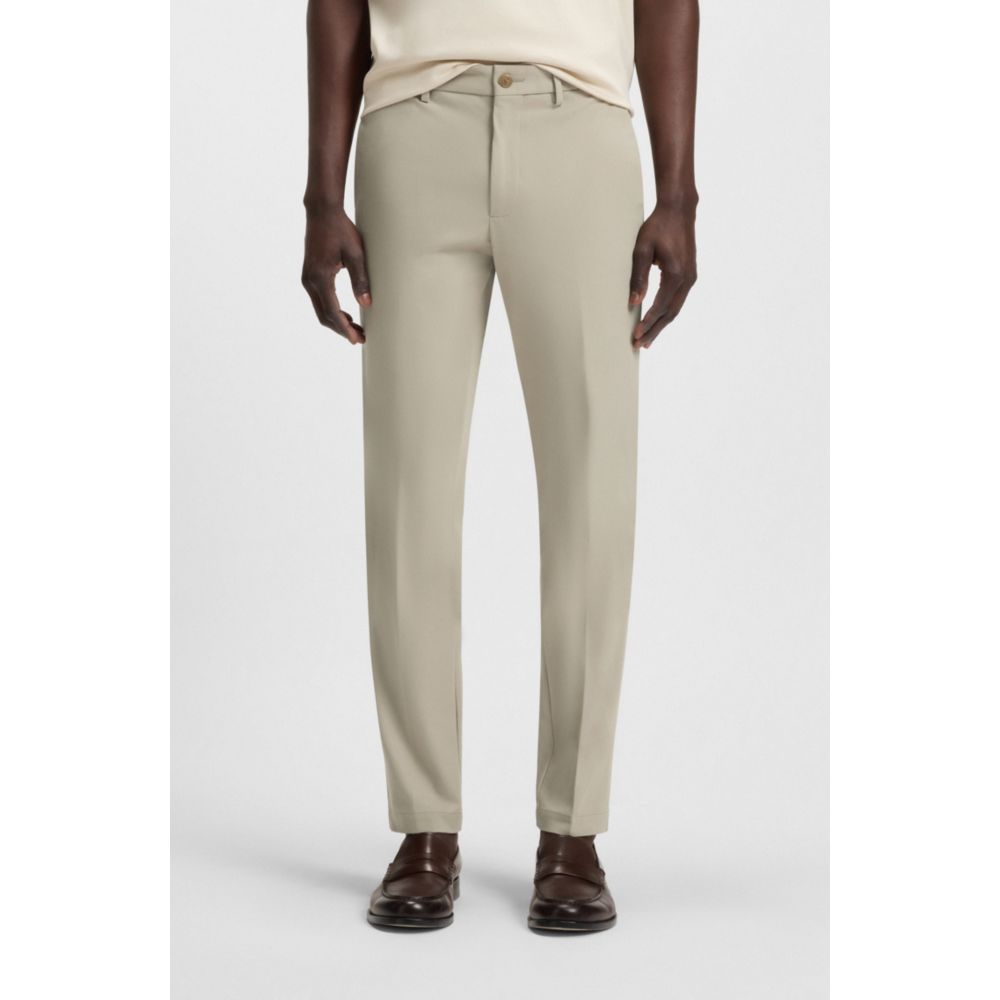 Pantalón de algodón de corte ajustado