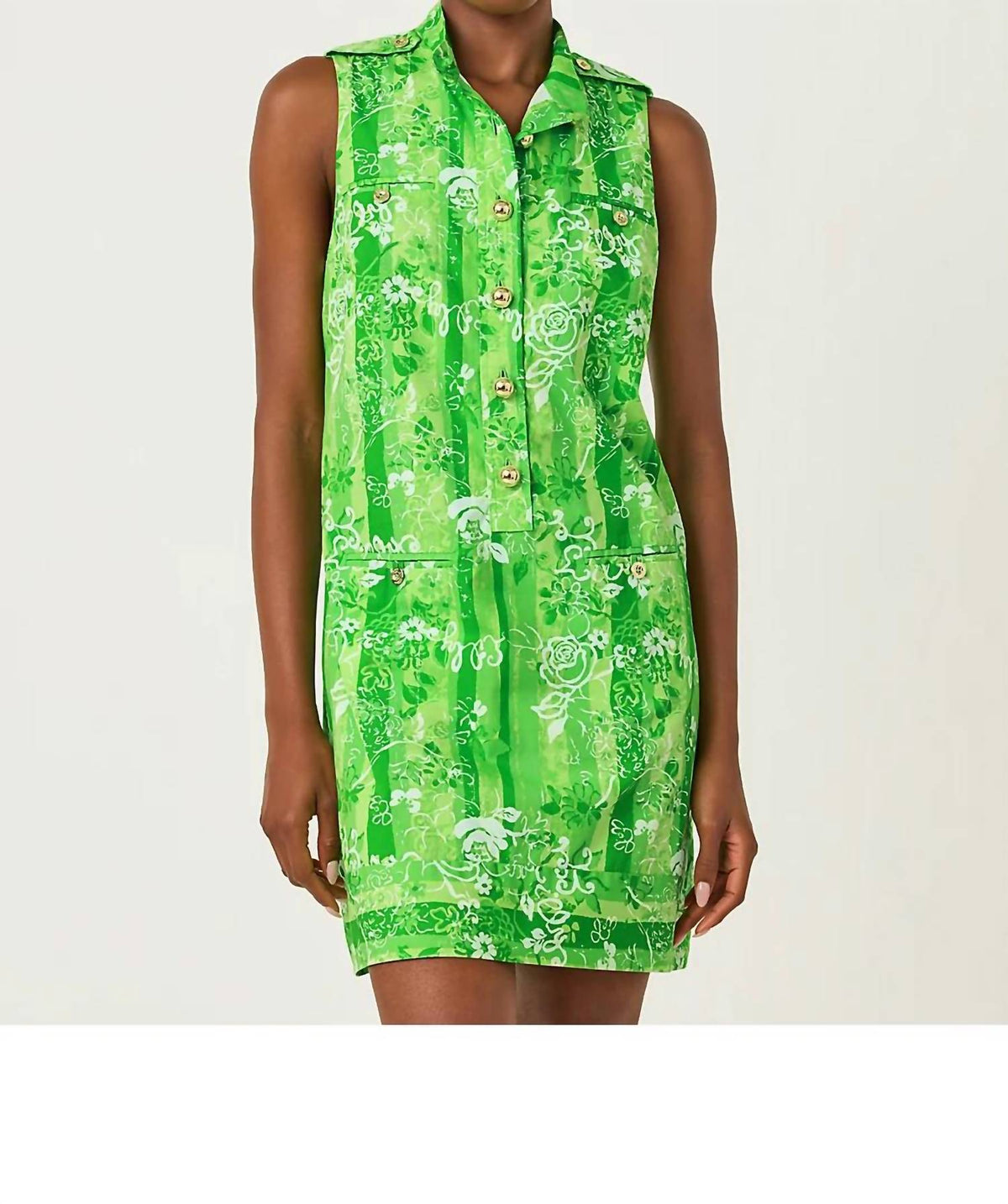 Vestido color verde