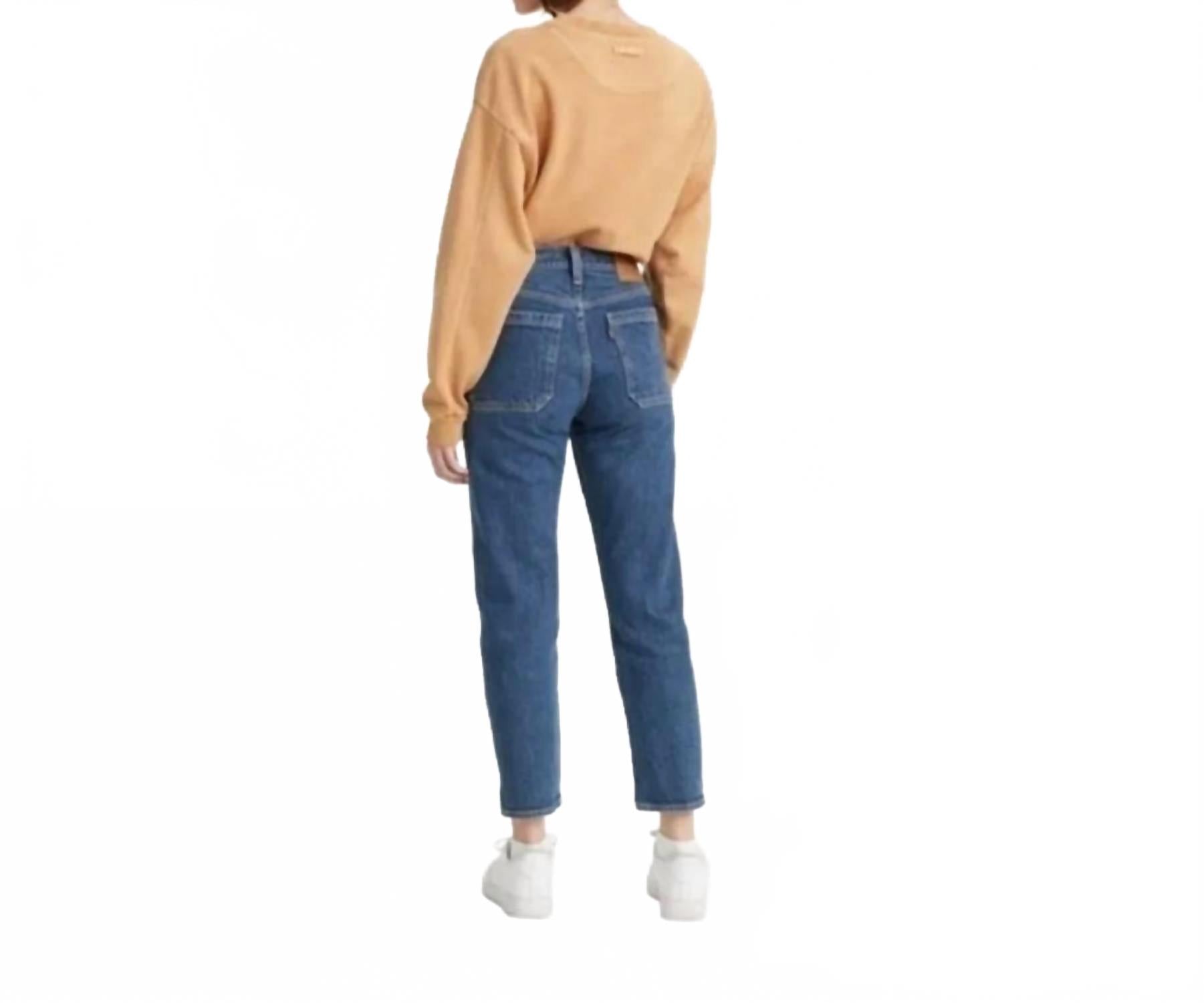 Jean color azul