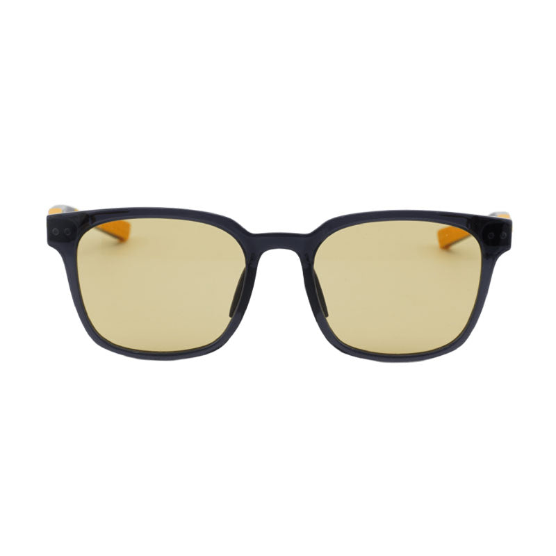 Gafas color gris y amarillo